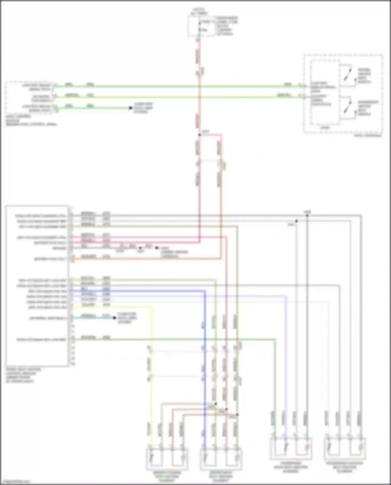 Wiring diagram low spd gmlan serial data for Chevrolet Cruze II (2015-2024) (1 of 1)