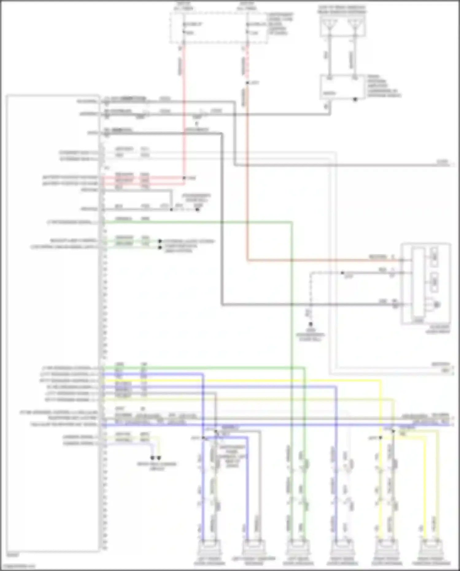 Wiring diagram low speed gmlan serial data 2 for Chevrolet Cruze II (2015-2024) (3 of 4)