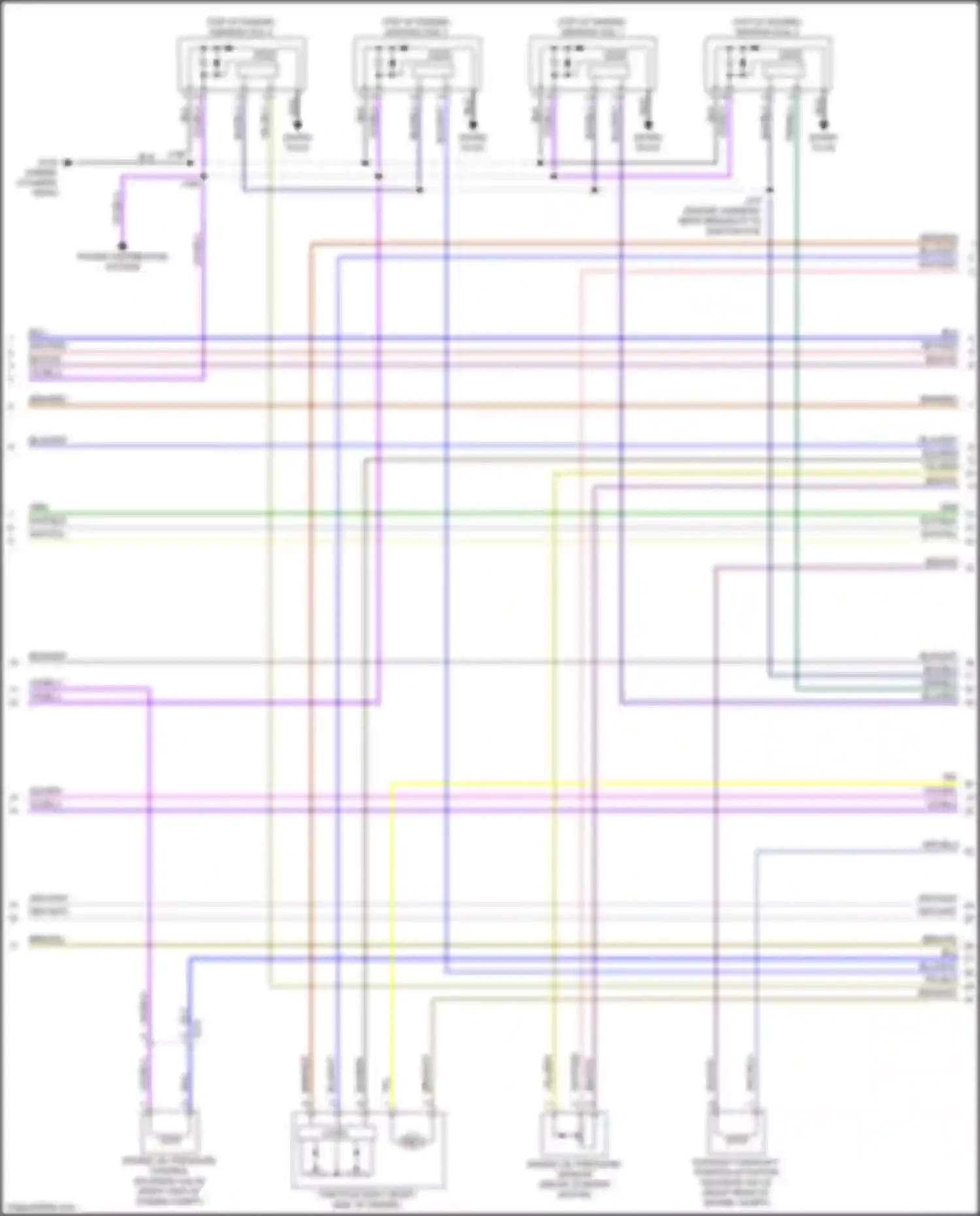 Wiring diagram power distribution system for Chevrolet Cruze II (2015-2024) (17 of 17)