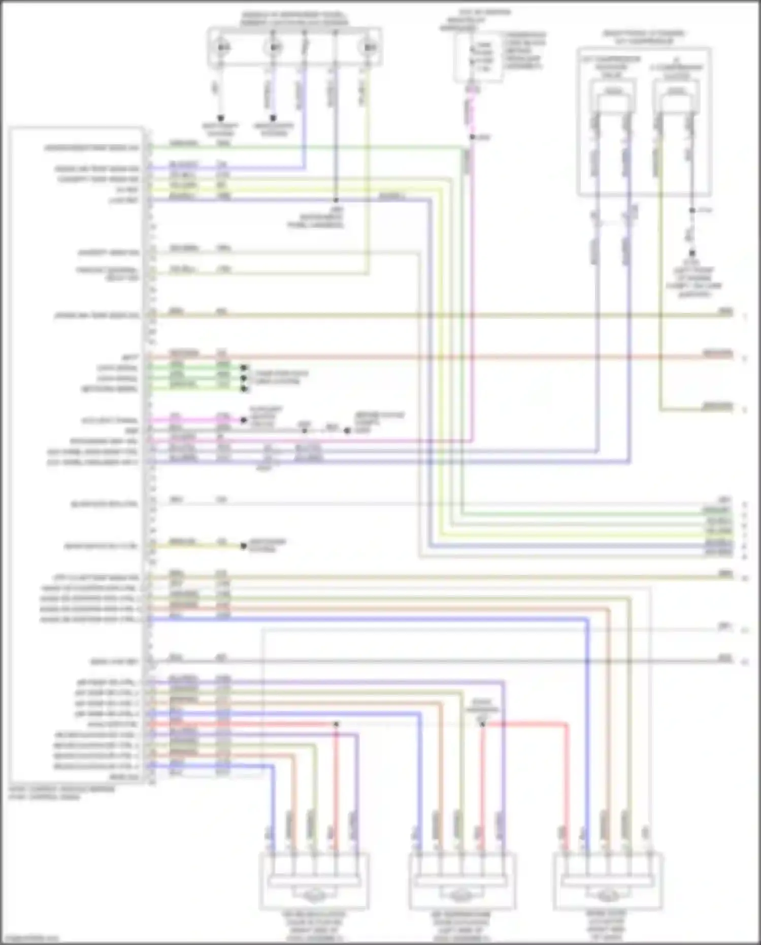 Wiring diagram rear defog rly ctrl for Chevrolet Cruze II (2015-2024) (1 of 2)
