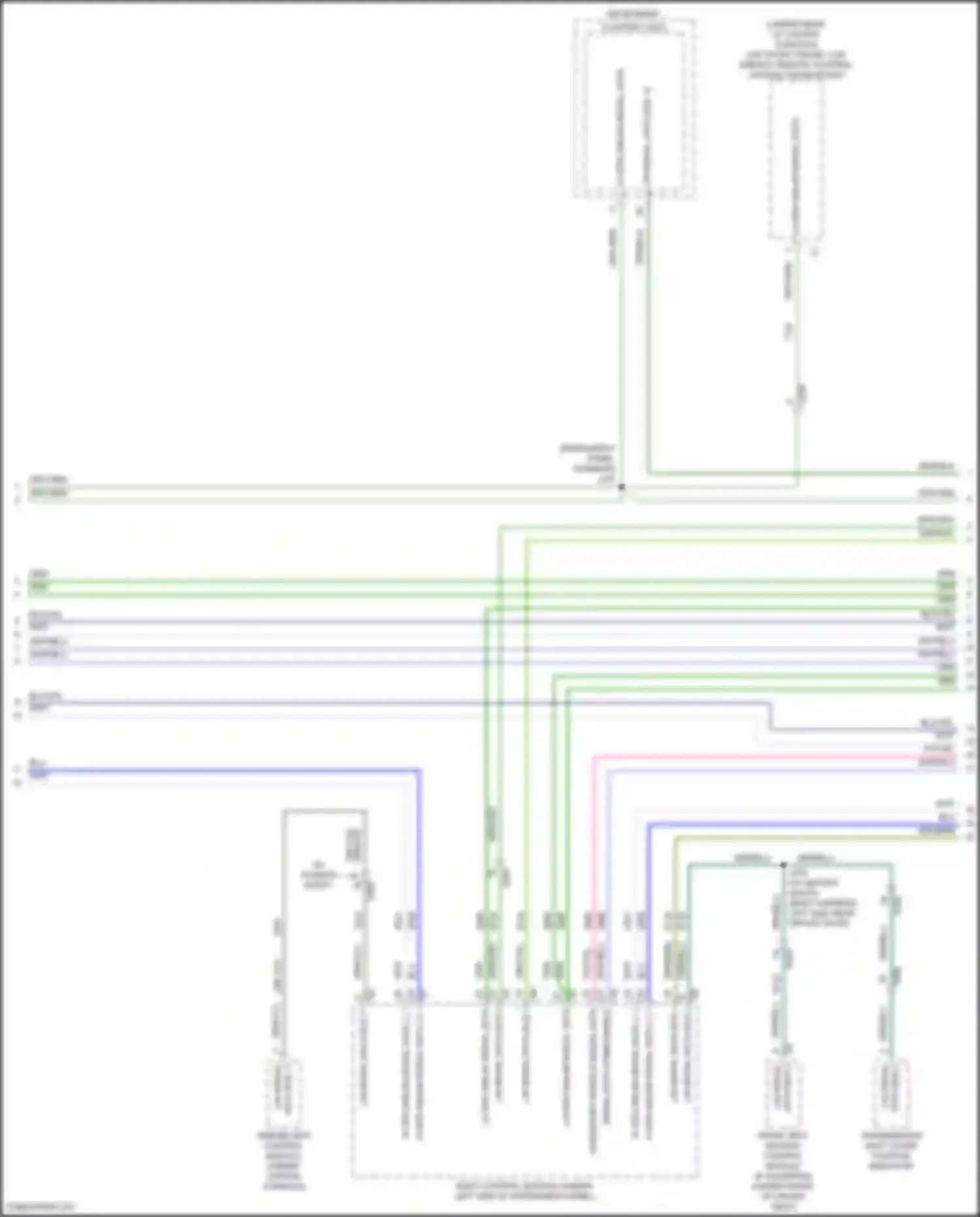 Wiring diagram serial data comm enable for Chevrolet Cruze II (2015-2024) (2 of 9)