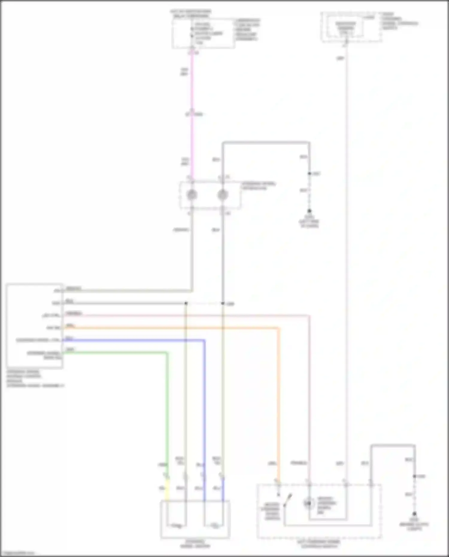 Wiring diagram sw sig for Chevrolet Cruze II (2015-2024) (2 of 4)