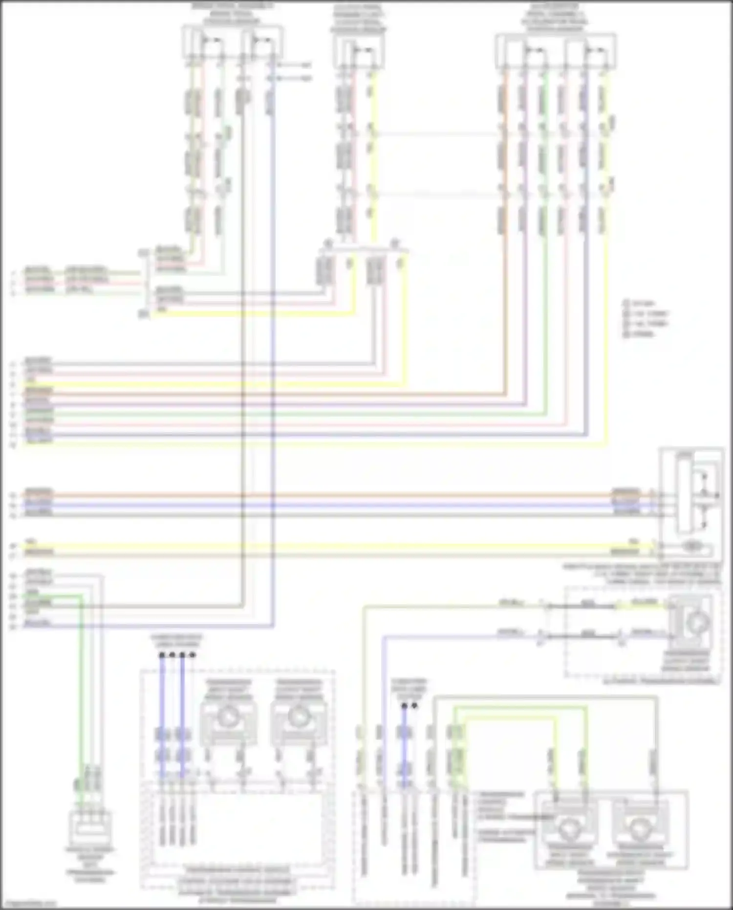 Wiring diagram transmission input shaft speed sensor for Chevrolet Cruze II (2015-2024) (3 of 3)