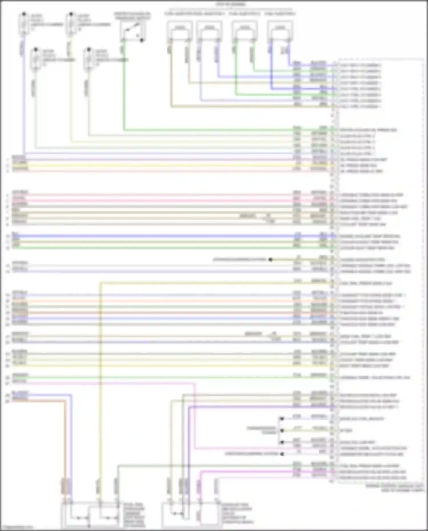 Wiring diagram variable swirl valve pwm ctrl sig for Chevrolet Cruze II (2015-2024) (1 of 2)