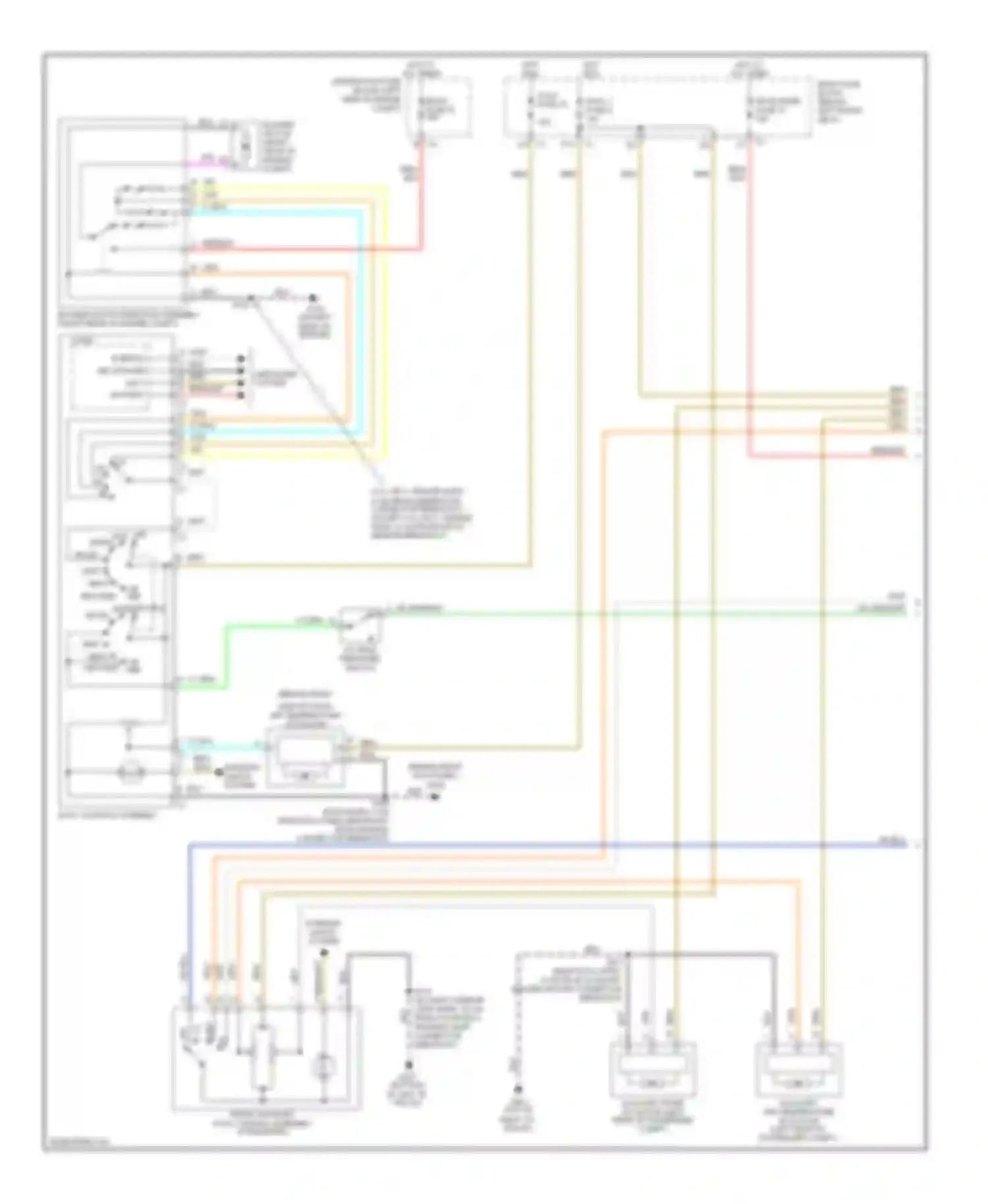 Cutaway G3500 Chevrolet  (1997-2012): Manual a/c circuit, cargo van (1 of 2)