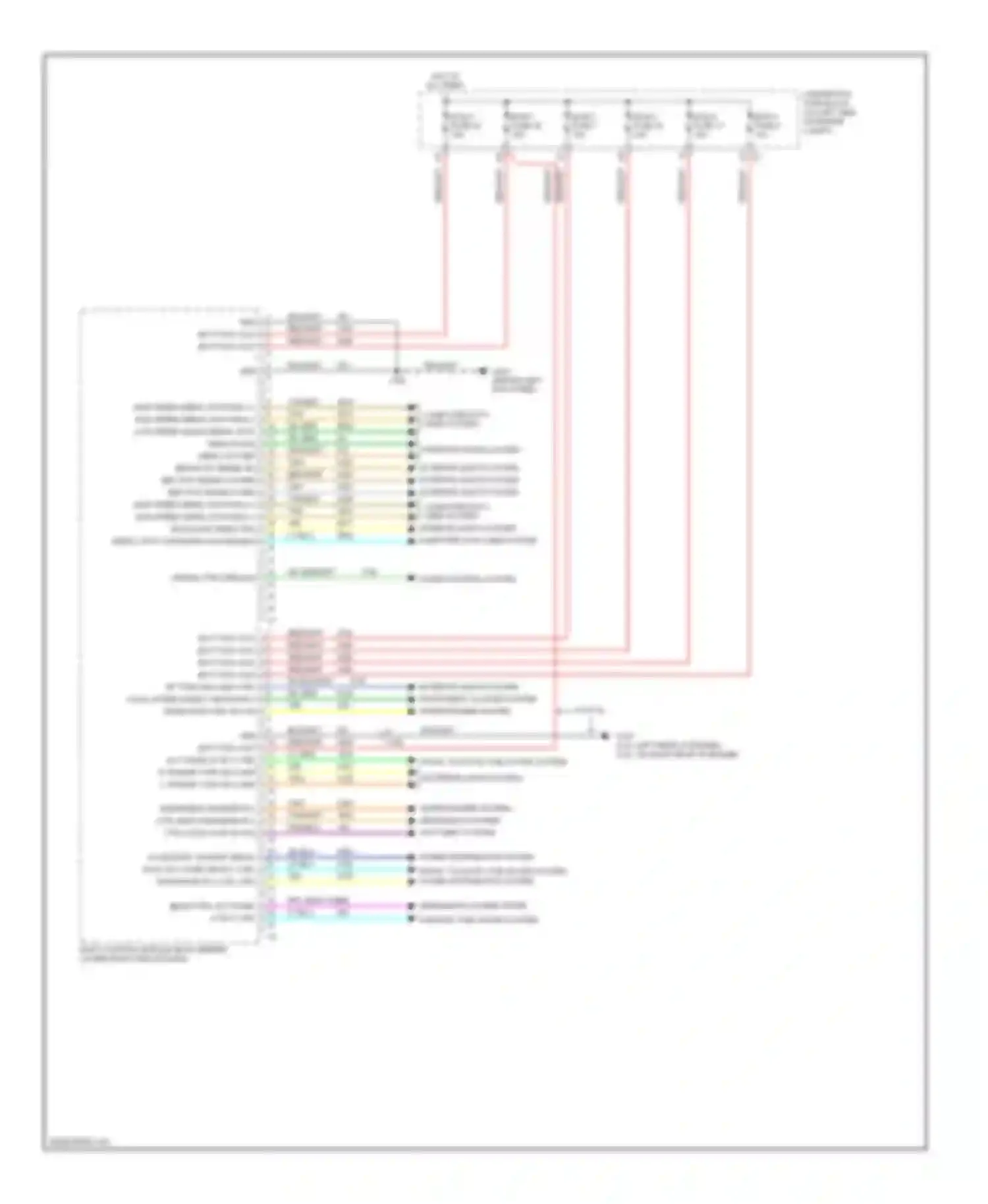 Wiring diagram cruise control system for Chevrolet Cutaway G3500  (1997-2012) (6 of 18)