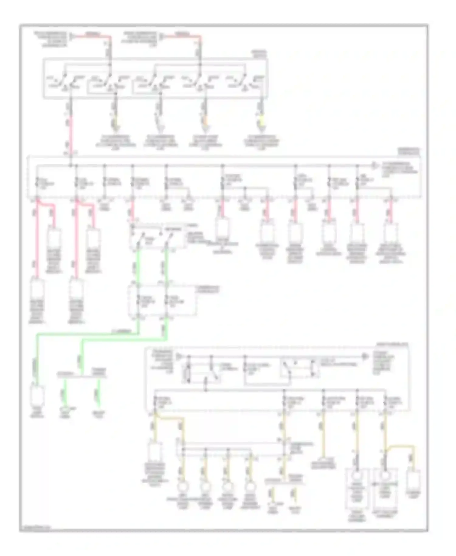 Wiring diagram inflatable restraint sensing, diagnostic module for Chevrolet Cutaway G3500  (1997-2012) (5 of 5)