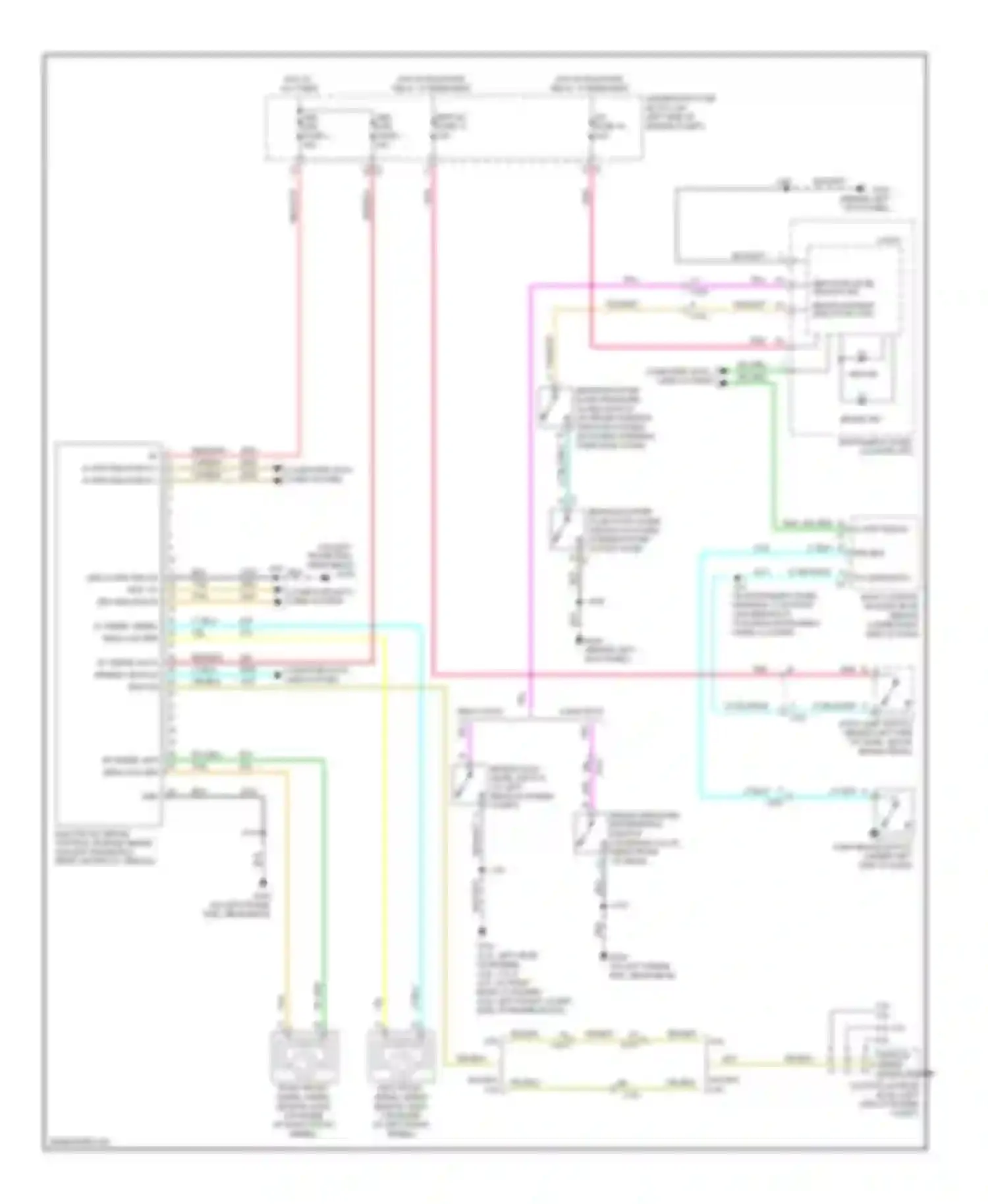 Wiring diagram rf wheel spd sens low ref for Chevrolet Cutaway G3500  (1997-2012) (1 of 1)