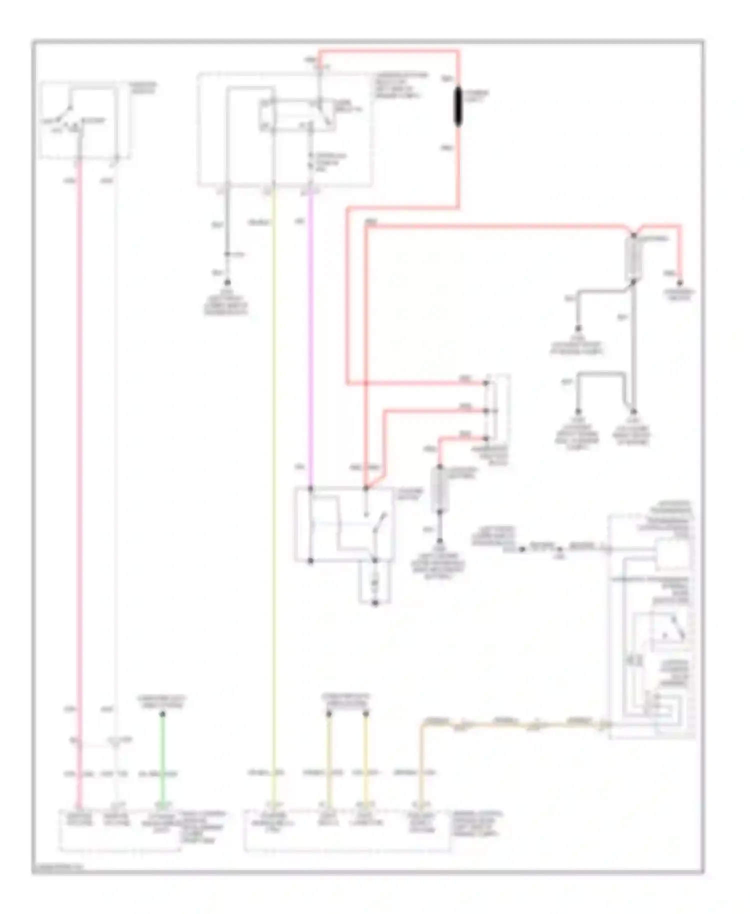 Wiring diagram starter enable relay ctrl for Chevrolet Cutaway G3500  (1997-2012) (9 of 10)