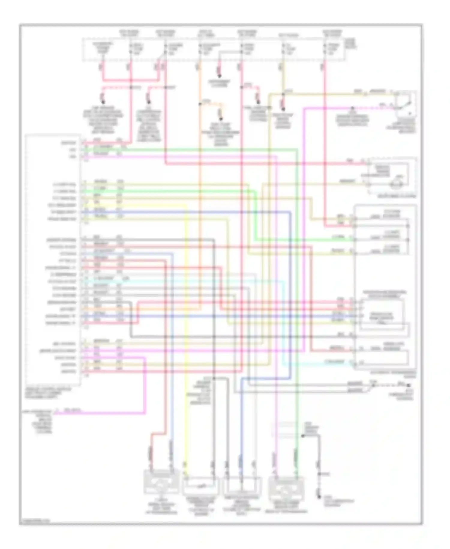 Cutaway P30 Chevrolet  (1985-1997): 5.7l (vin r), transmission circuit, 4l80-e