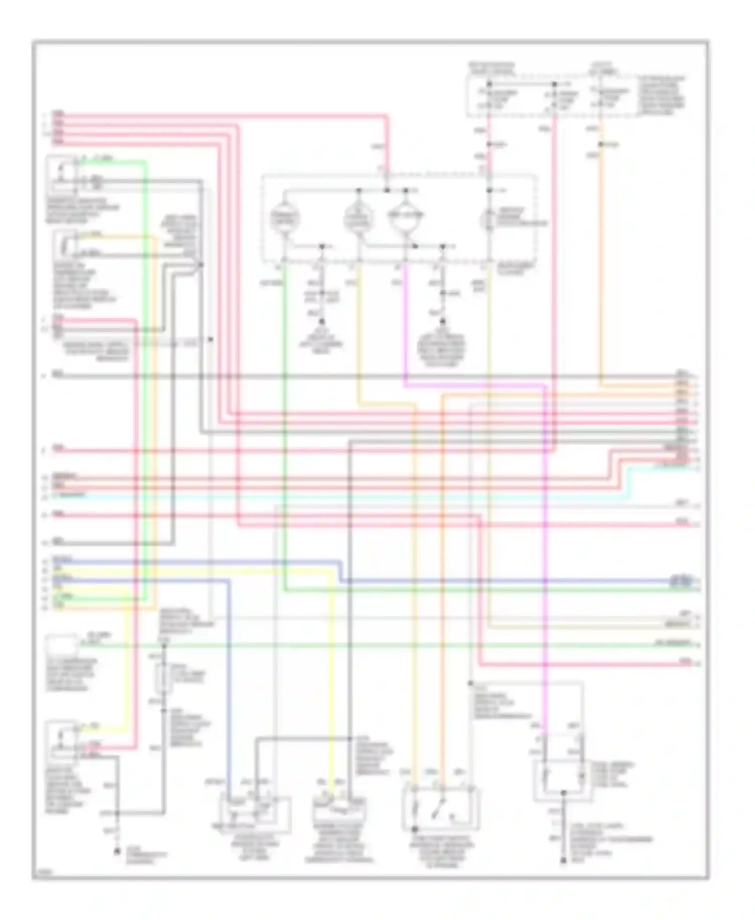 Wiring diagram from tp sensor breakout) for Chevrolet Cutaway P30  (1985-1997) (1 of 1)
