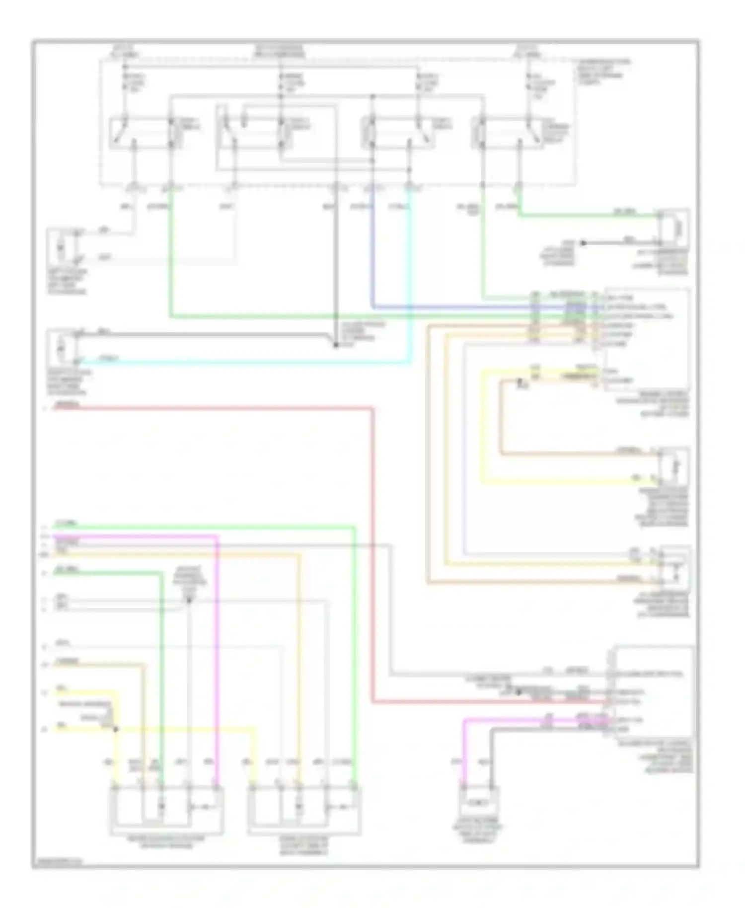 Equinox Chevrolet I (2004-2009): Manual a/c circuit (2 of 2)