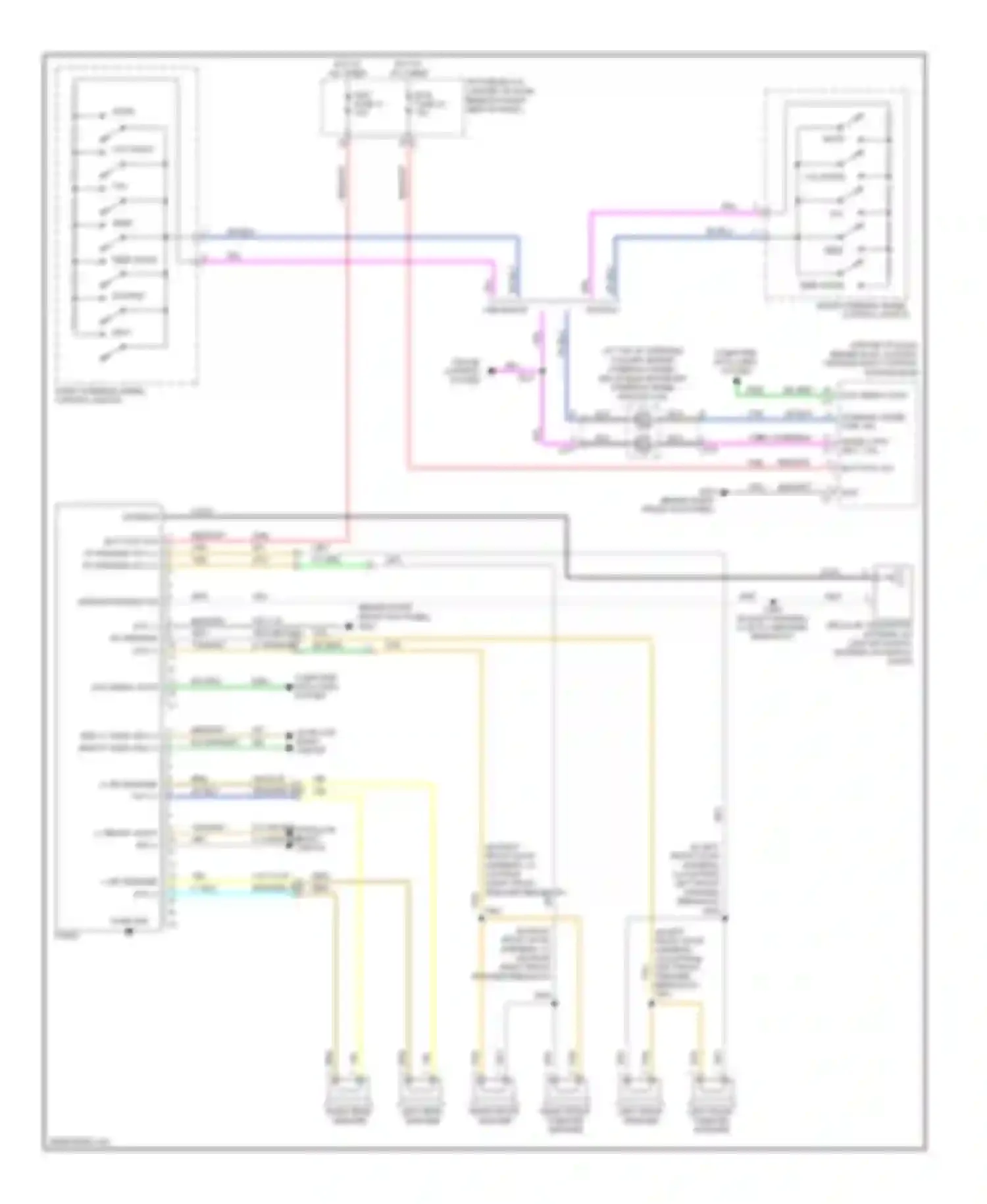 Equinox Chevrolet I (2004-2009): Radio circuit, base