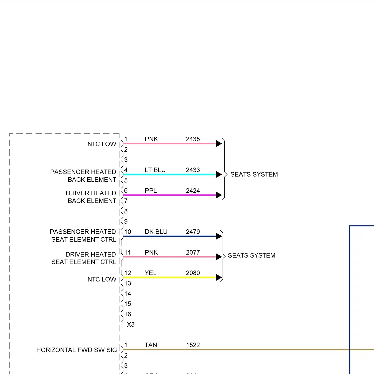 demo - Driver"s memory seat circuit (1 of 2) Driver"s memory seat circuit (1 of 2)