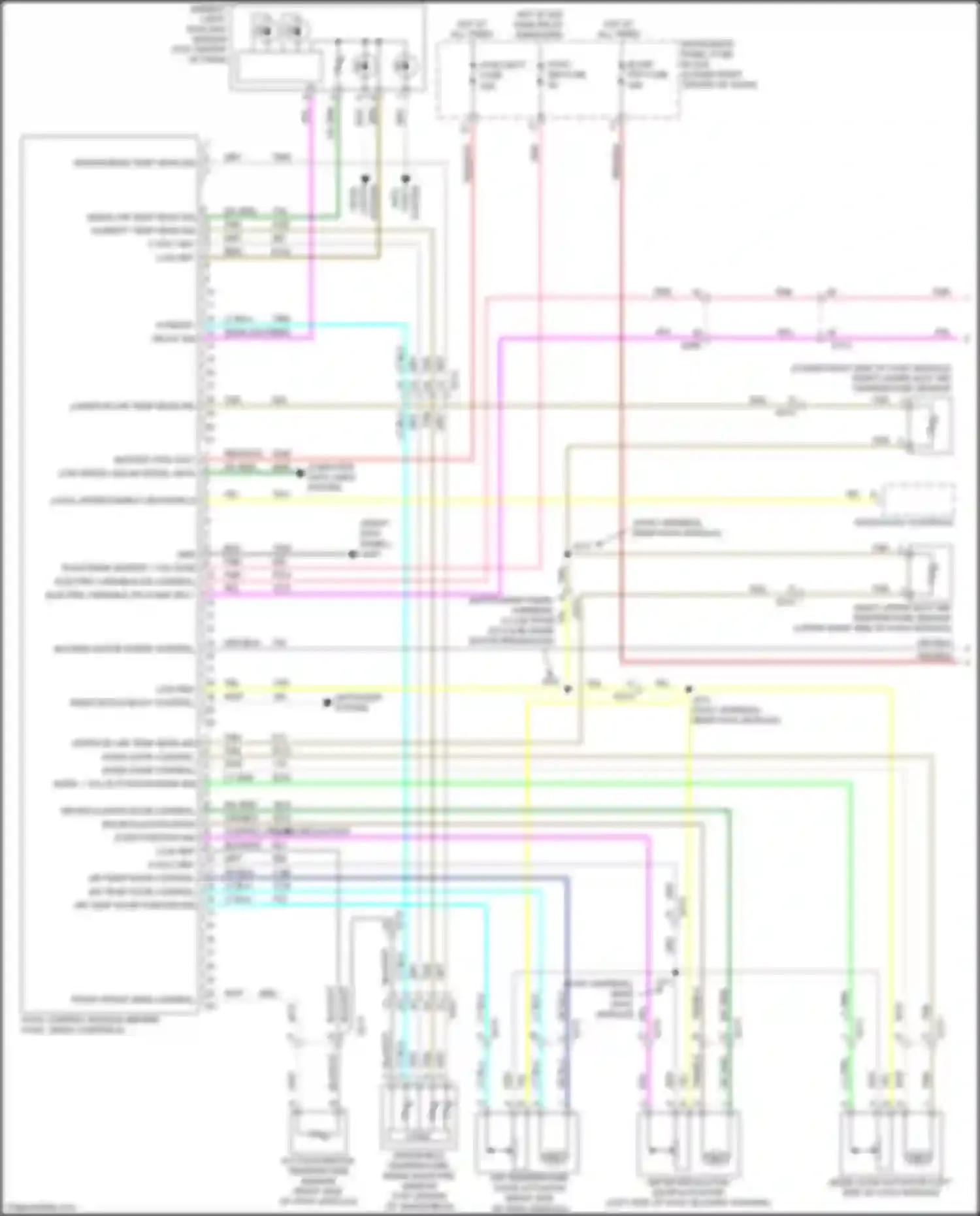 Wiring diagram computer data lines system for Chevrolet Equinox II facelift (2015-2017) (11 of 54)