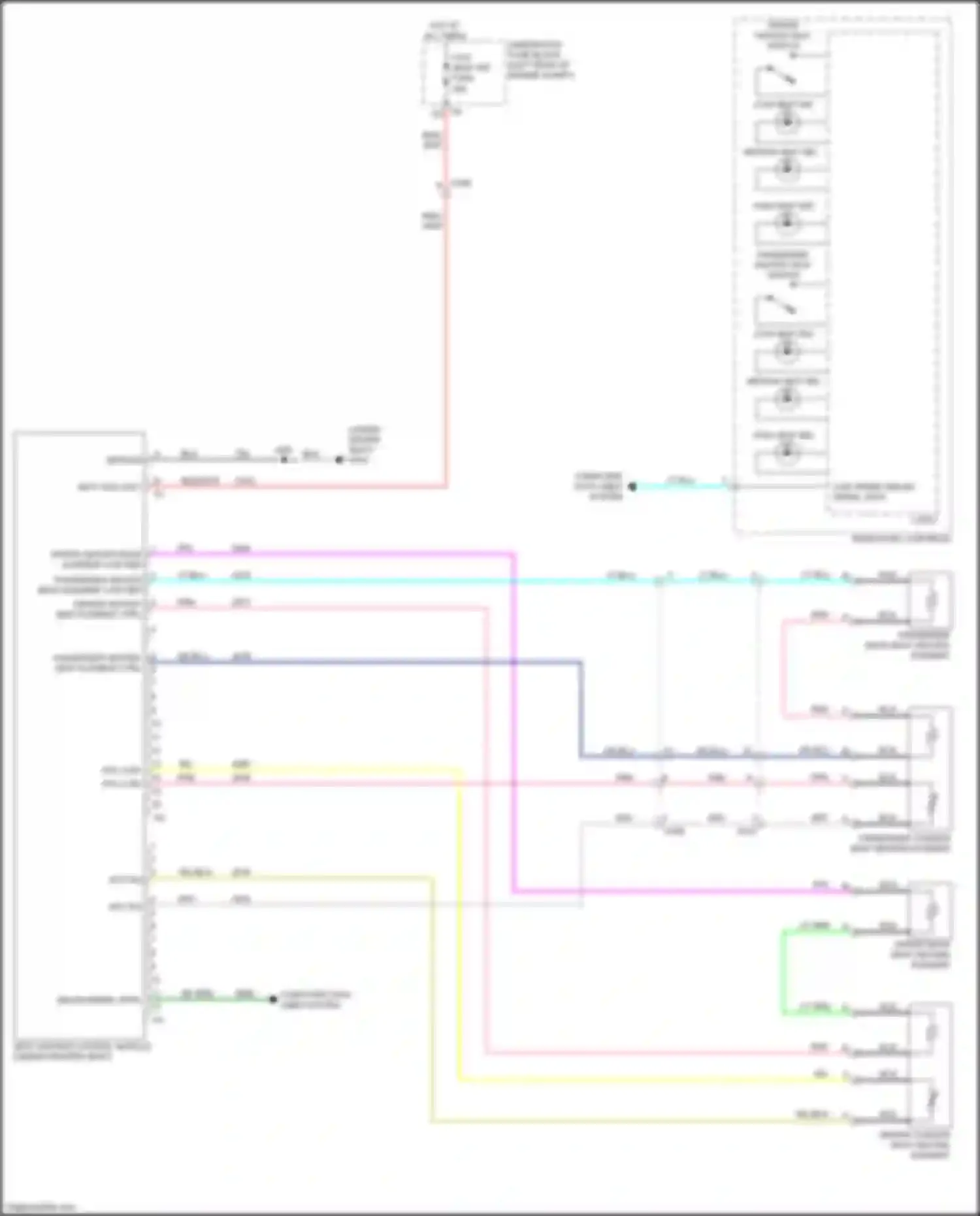 Wiring diagram computer data lines system for Chevrolet Equinox II facelift (2015-2017) (14 of 54)