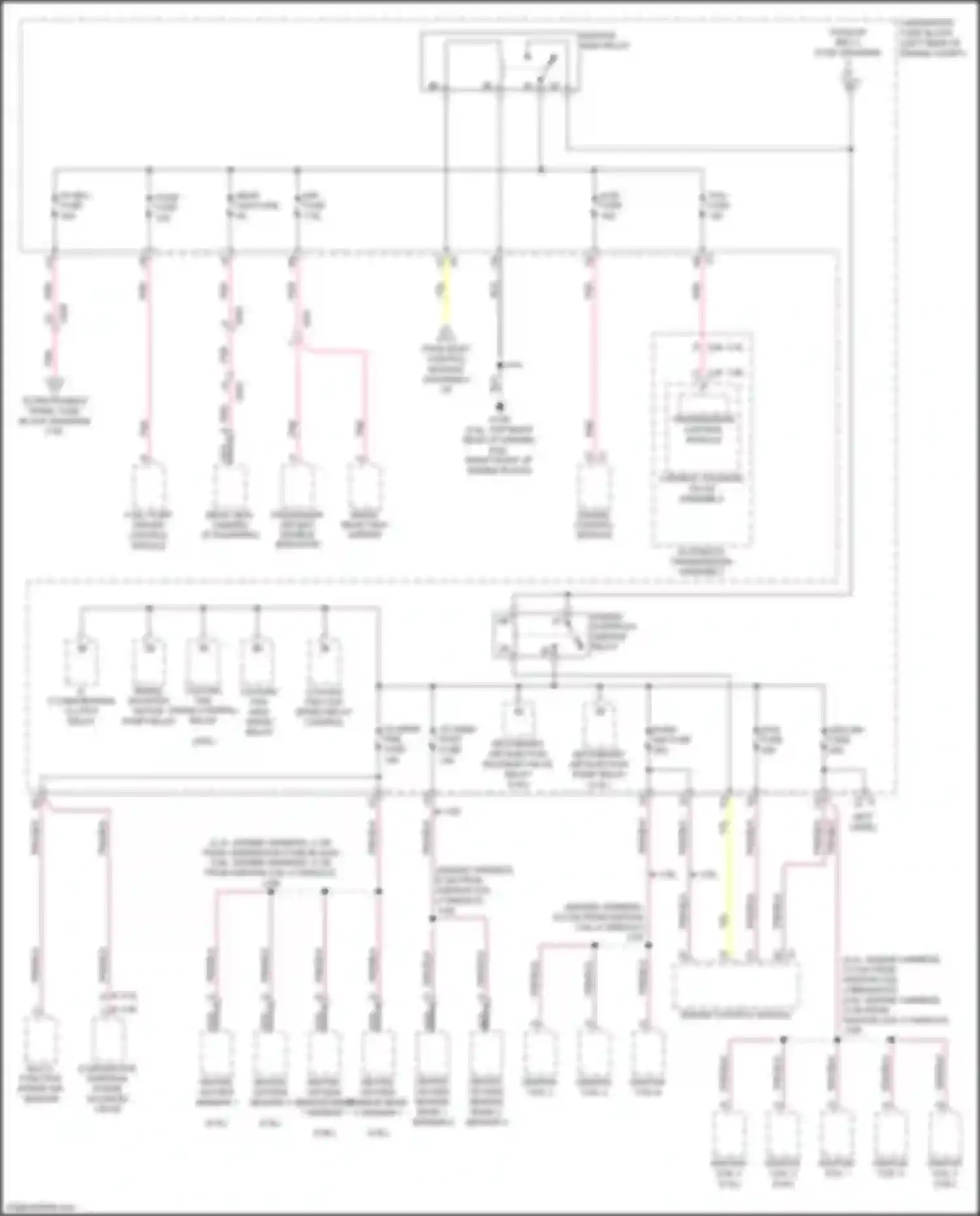 Wiring diagram engine control module for Chevrolet Equinox II facelift (2015-2017) (8 of 18)