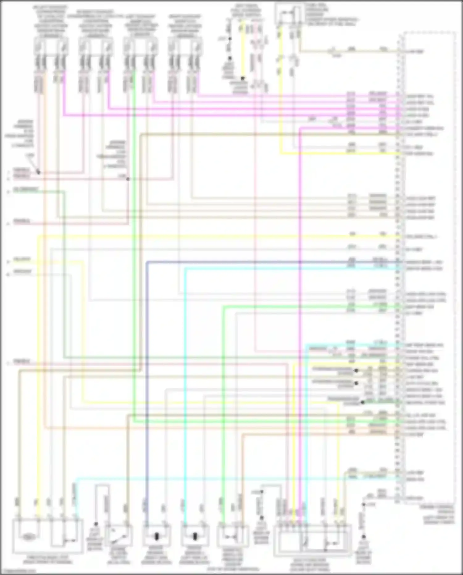 Wiring diagram engine control module for Chevrolet Equinox II facelift (2015-2017) (18 of 18)