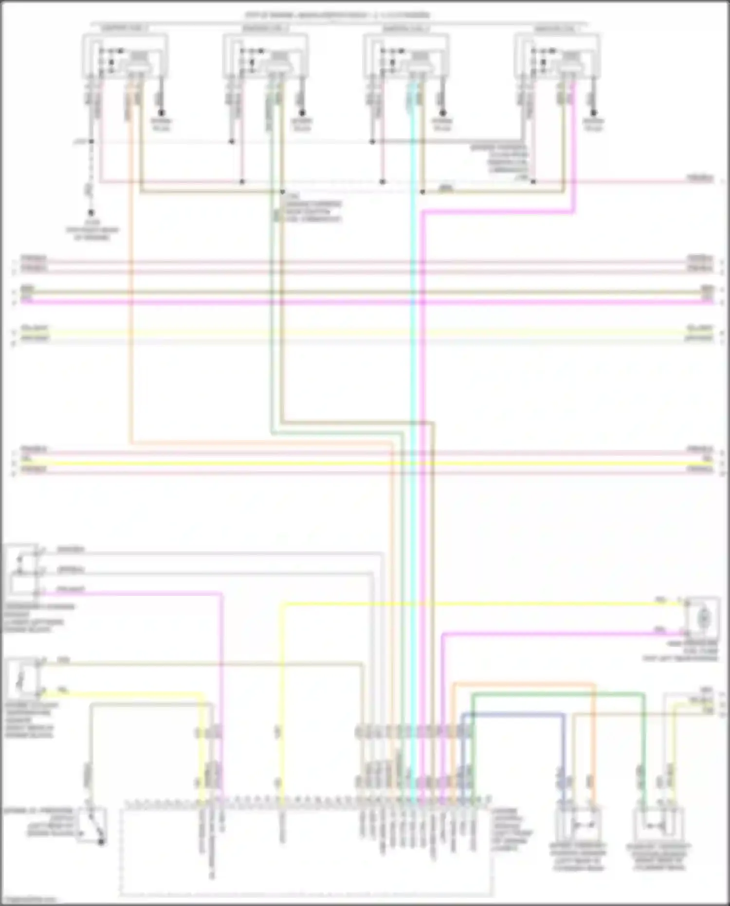 Wiring diagram engine coolant temperature sensor for Chevrolet Equinox II facelift (2015-2017) (6 of 7)