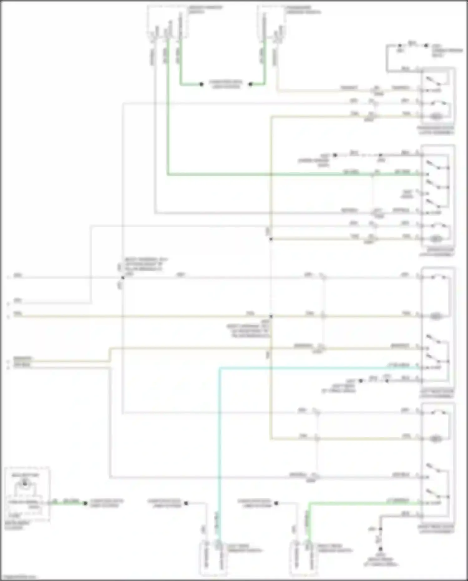 Wiring diagram gmlan serial data for Chevrolet Equinox II facelift (2015-2017) (6 of 16)