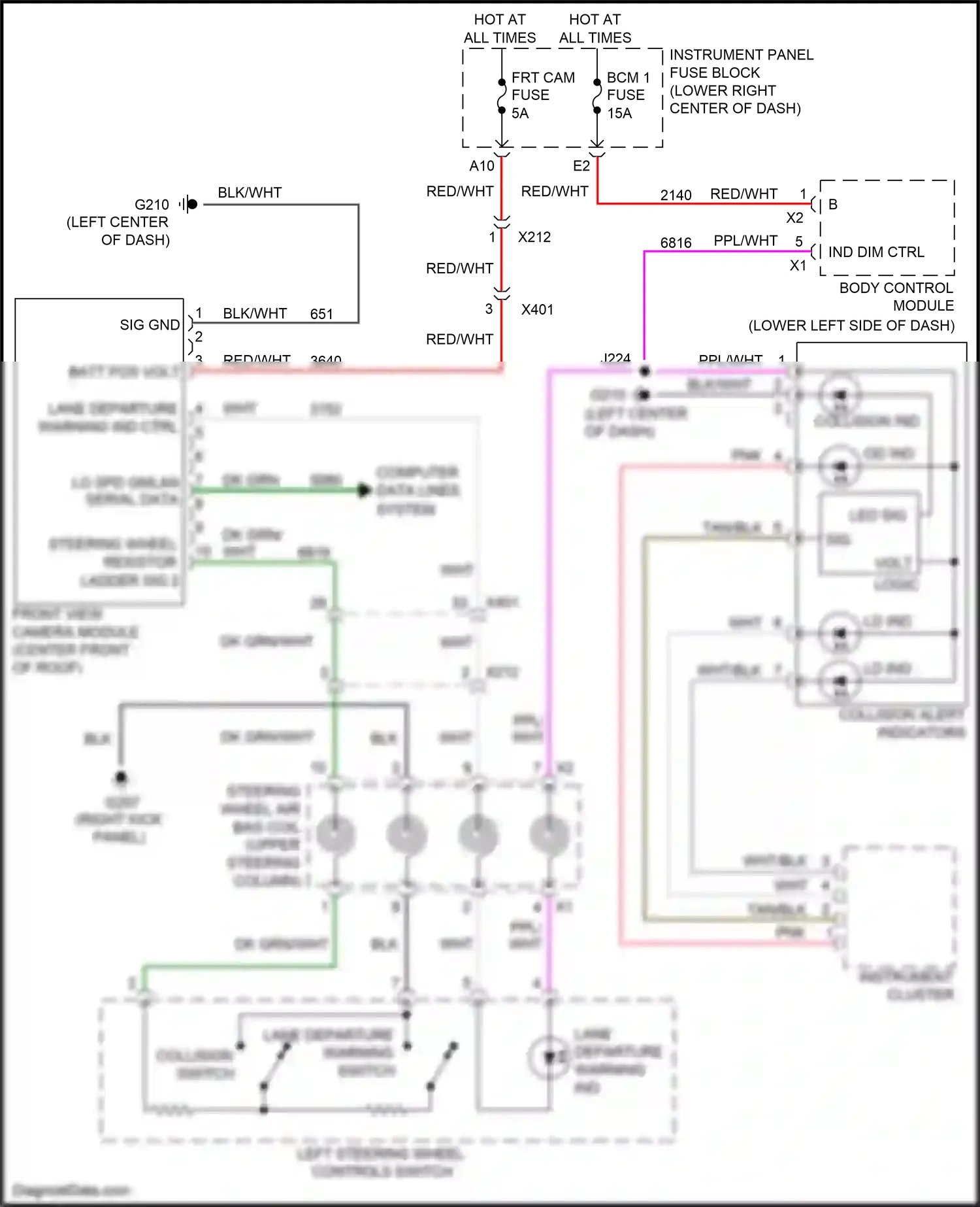Chevrolet Equinox II facelift (2015-2017) ind dim ctrl wiring diagram  (1 of 1)