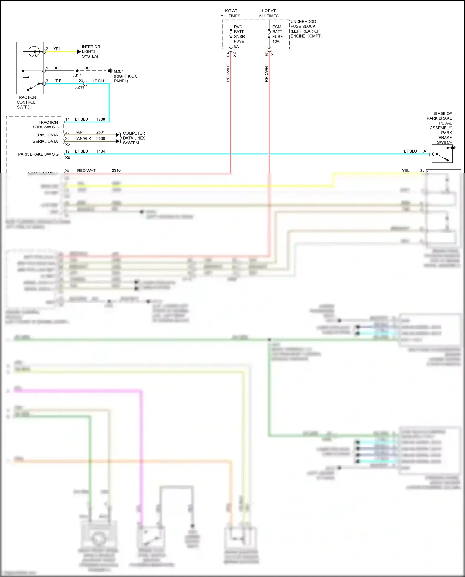 Wiring diagram low ref for Chevrolet Equinox II facelift (2015-2017) (1 of 43)