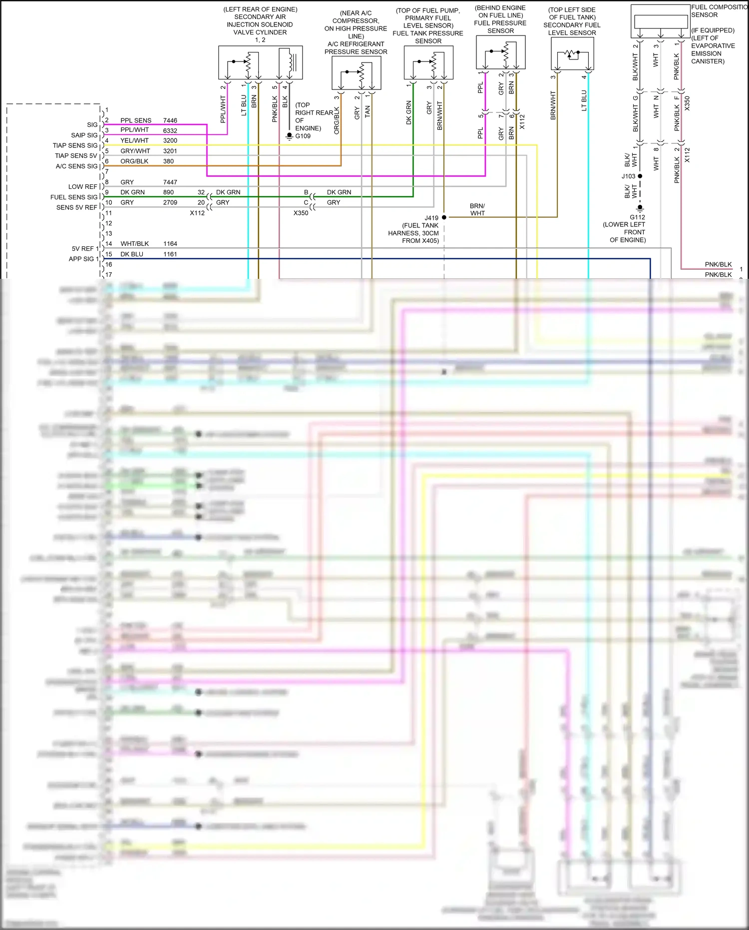 Wiring diagram low ref for Chevrolet Equinox II facelift (2015-2017) (35 of 43)