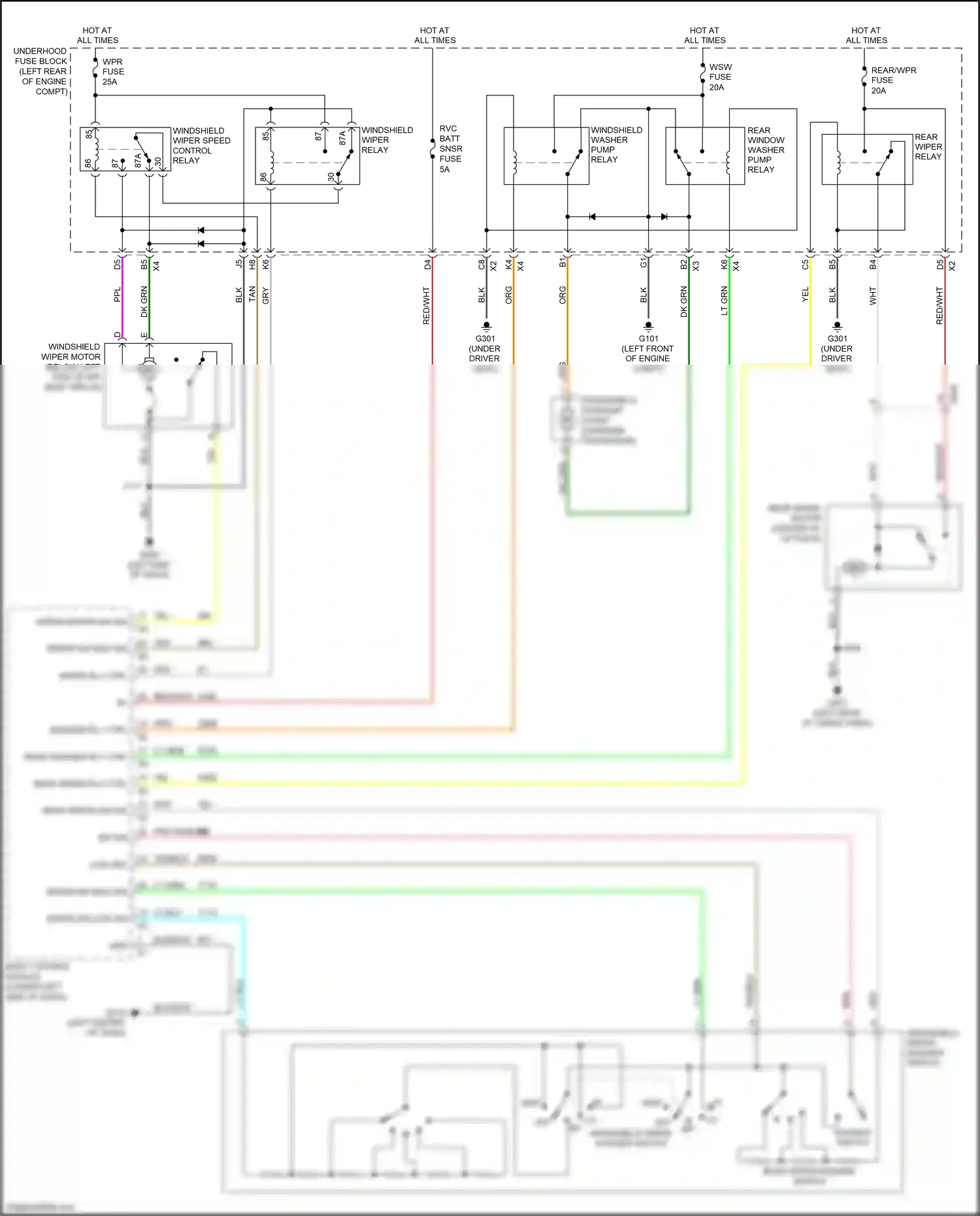 Wiring diagram low ref for Chevrolet Equinox II facelift (2015-2017) (20 of 43)