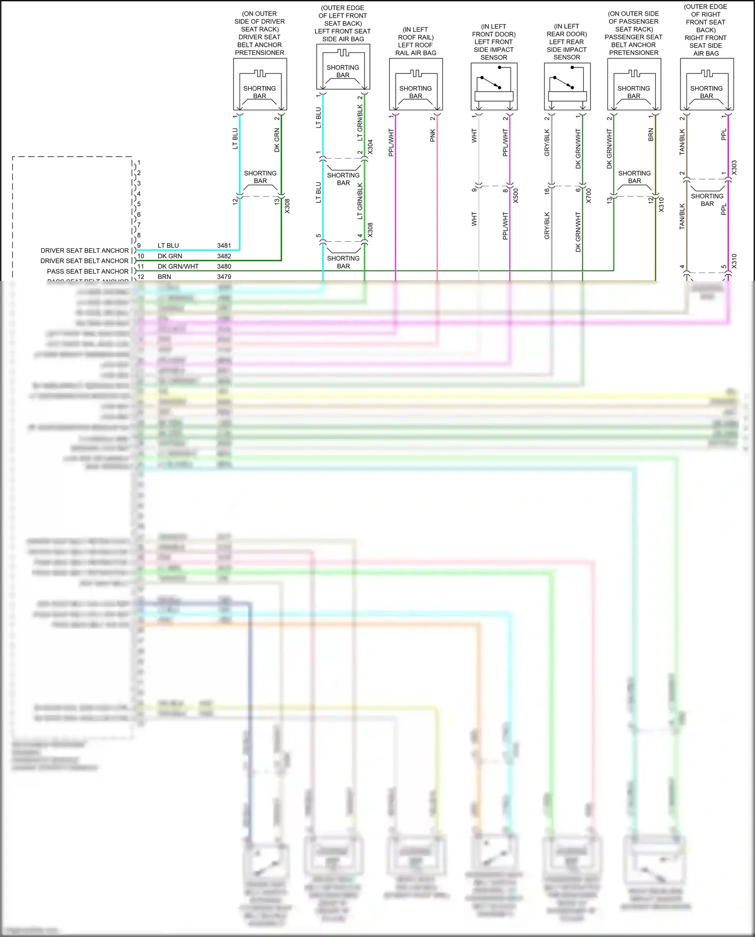 Wiring diagram low ref for Chevrolet Equinox II facelift (2015-2017) (10 of 43)