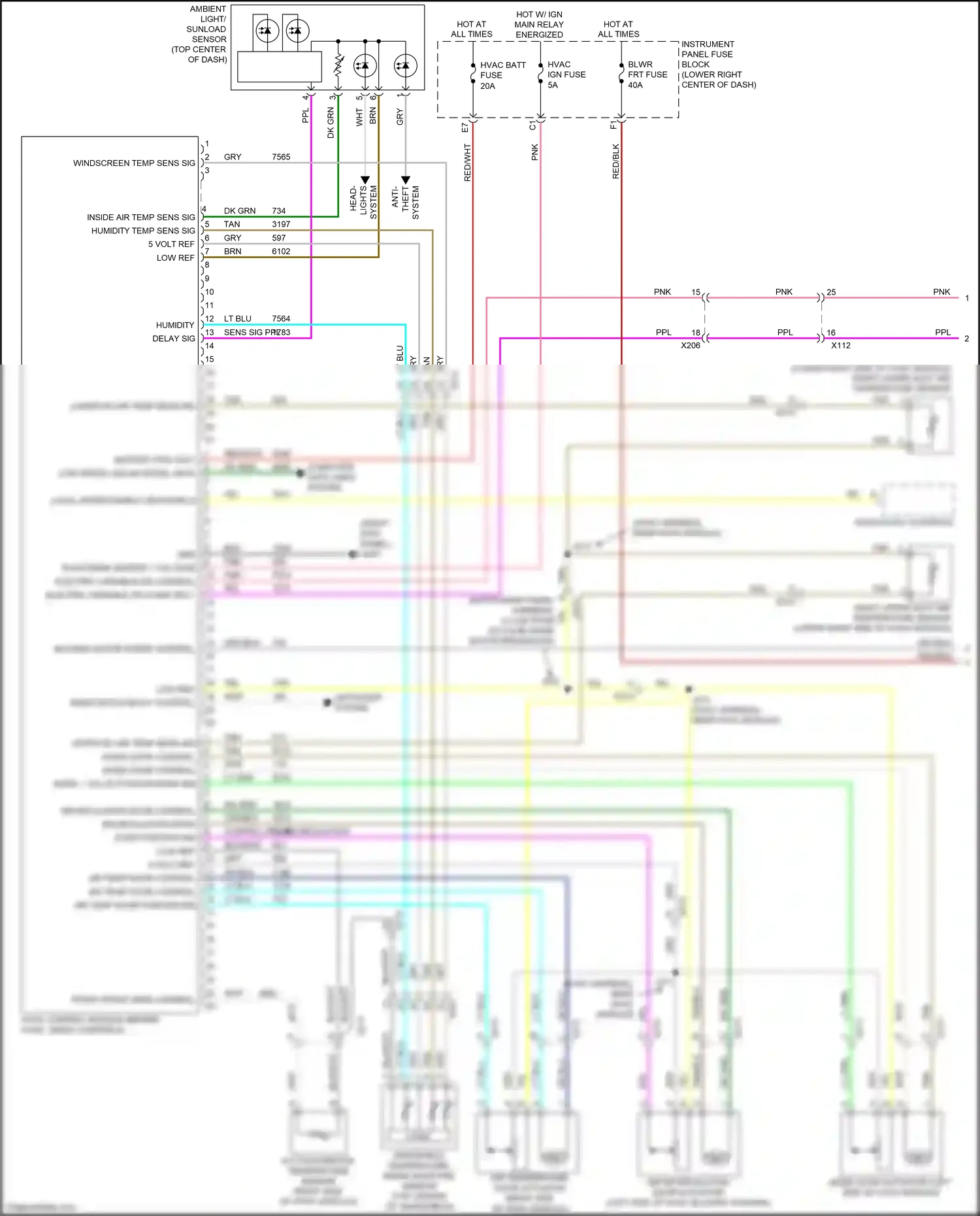 Wiring diagram low ref for Chevrolet Equinox II facelift (2015-2017) (11 of 43)