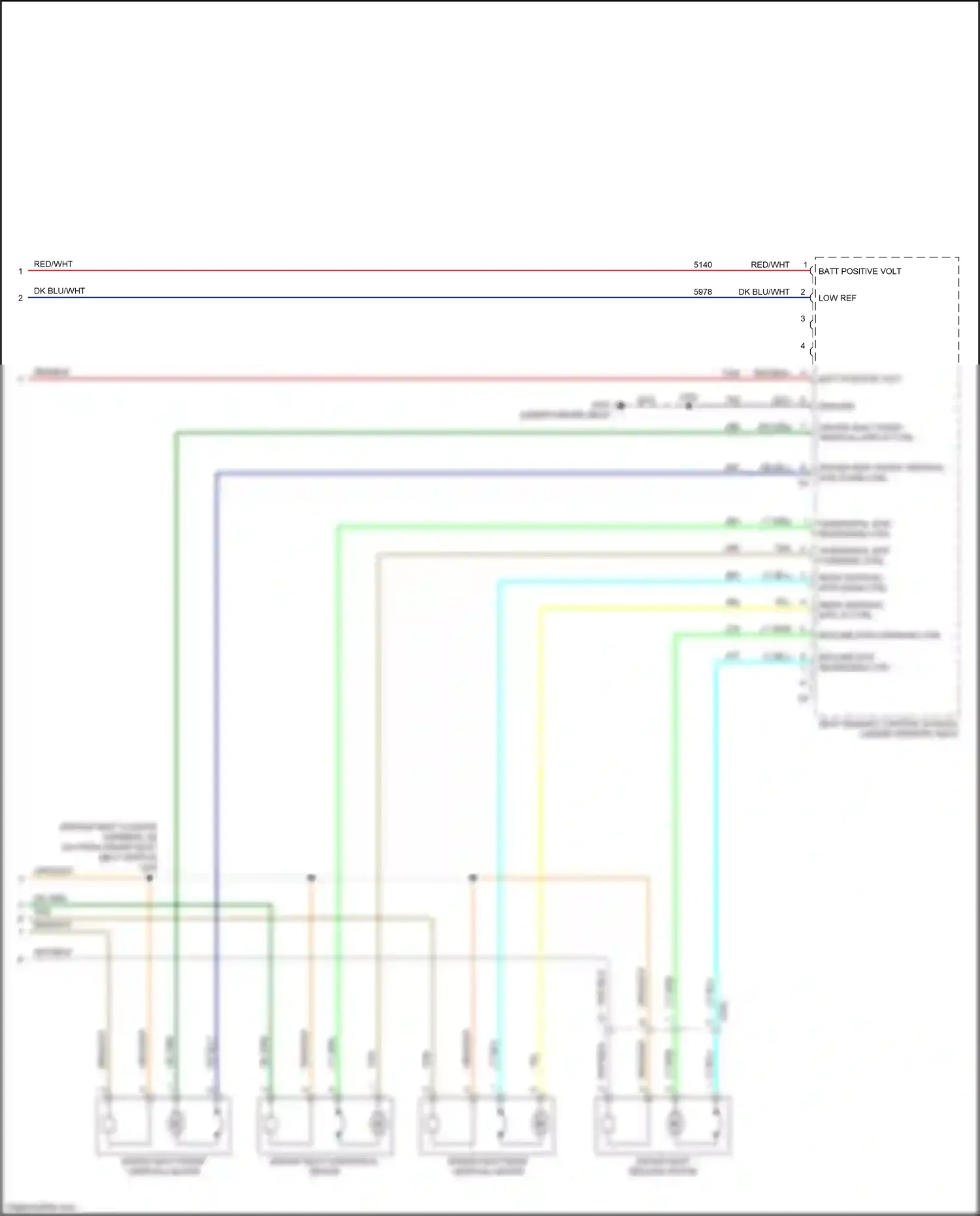 Wiring diagram low ref for Chevrolet Equinox II facelift (2015-2017) (13 of 43)