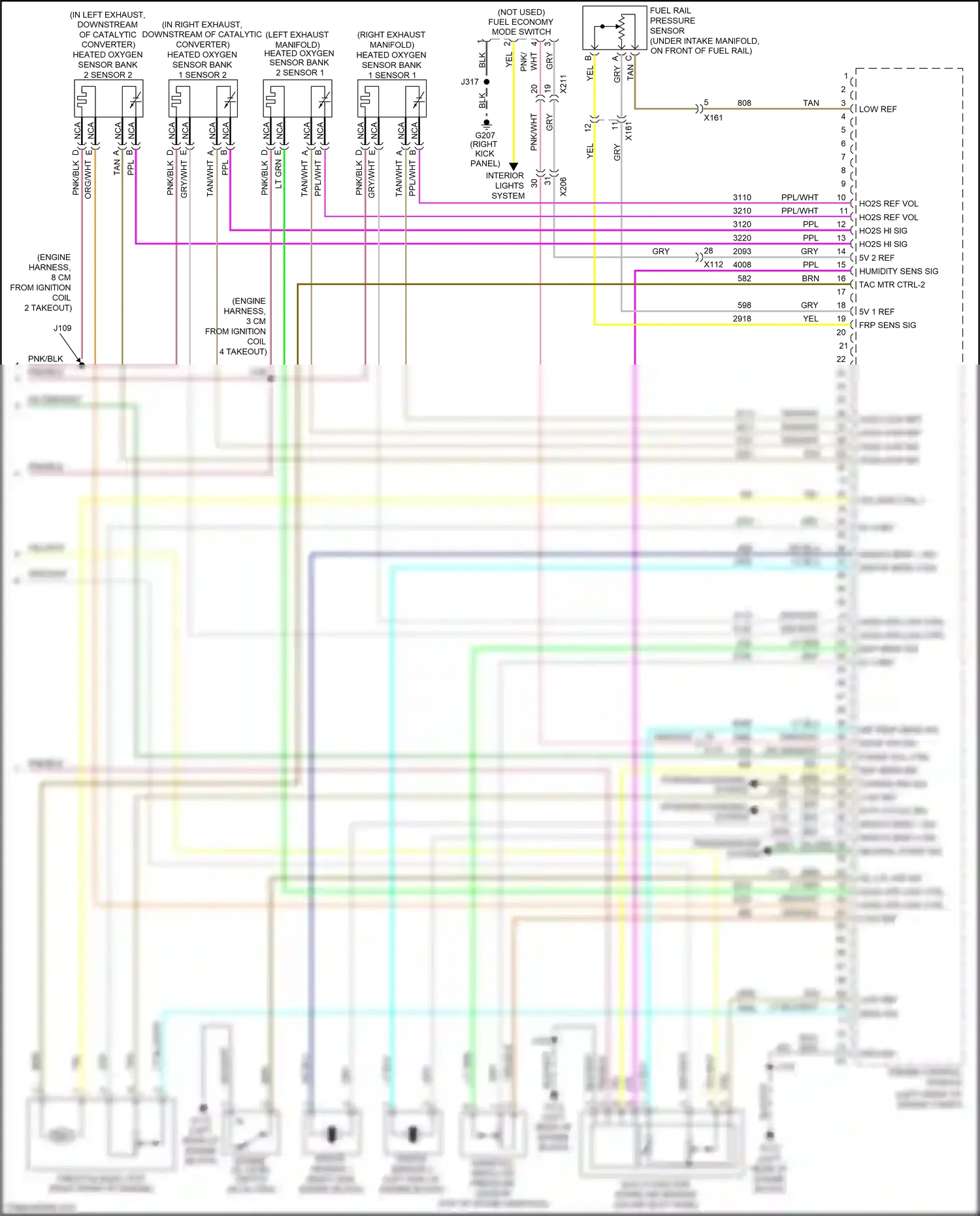 Wiring diagram low ref for Chevrolet Equinox II facelift (2015-2017) (40 of 43)