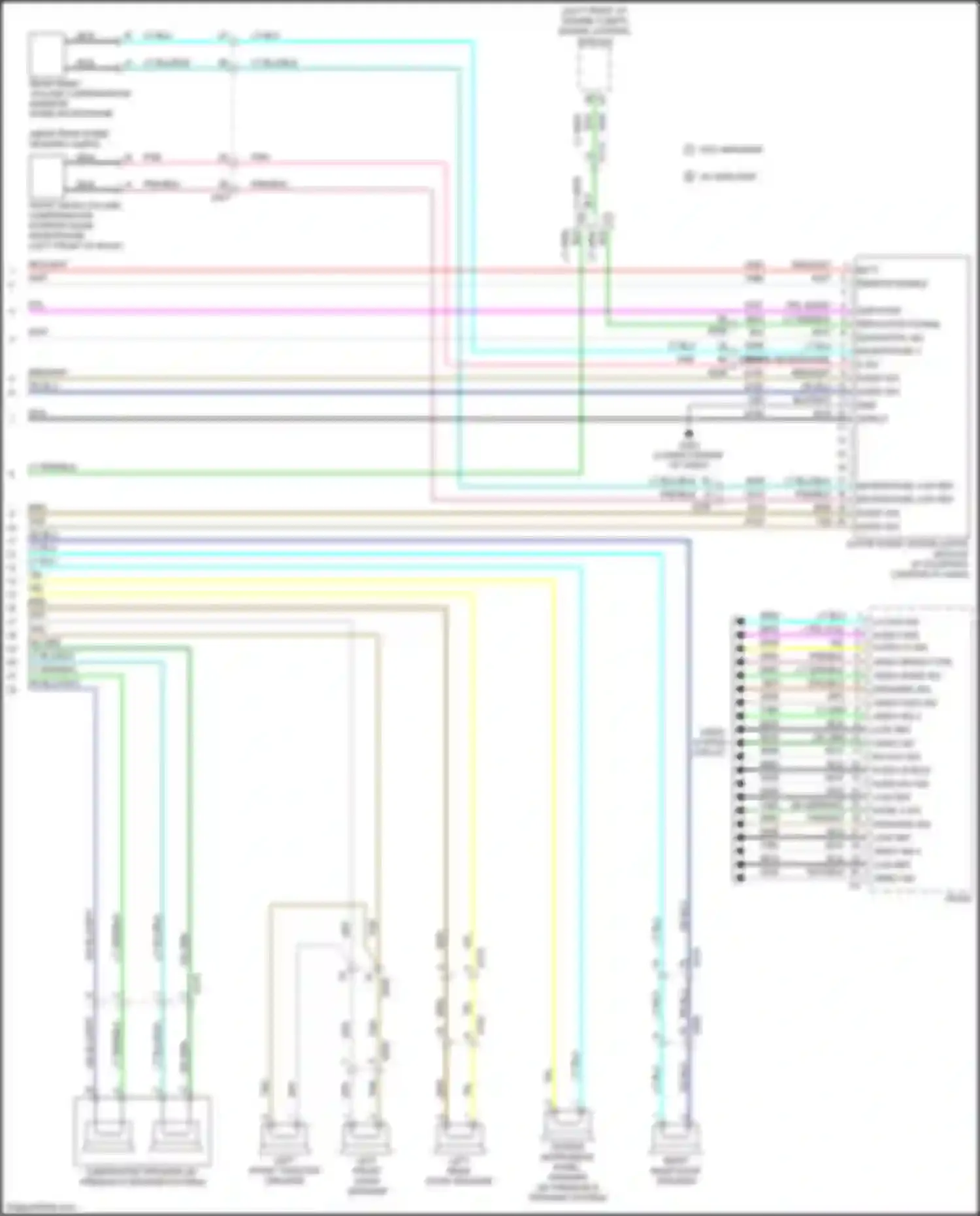 Wiring diagram microphone 2 sig pnk microphone 3 sig for Chevrolet Equinox II facelift (2015-2017) (1 of 2)