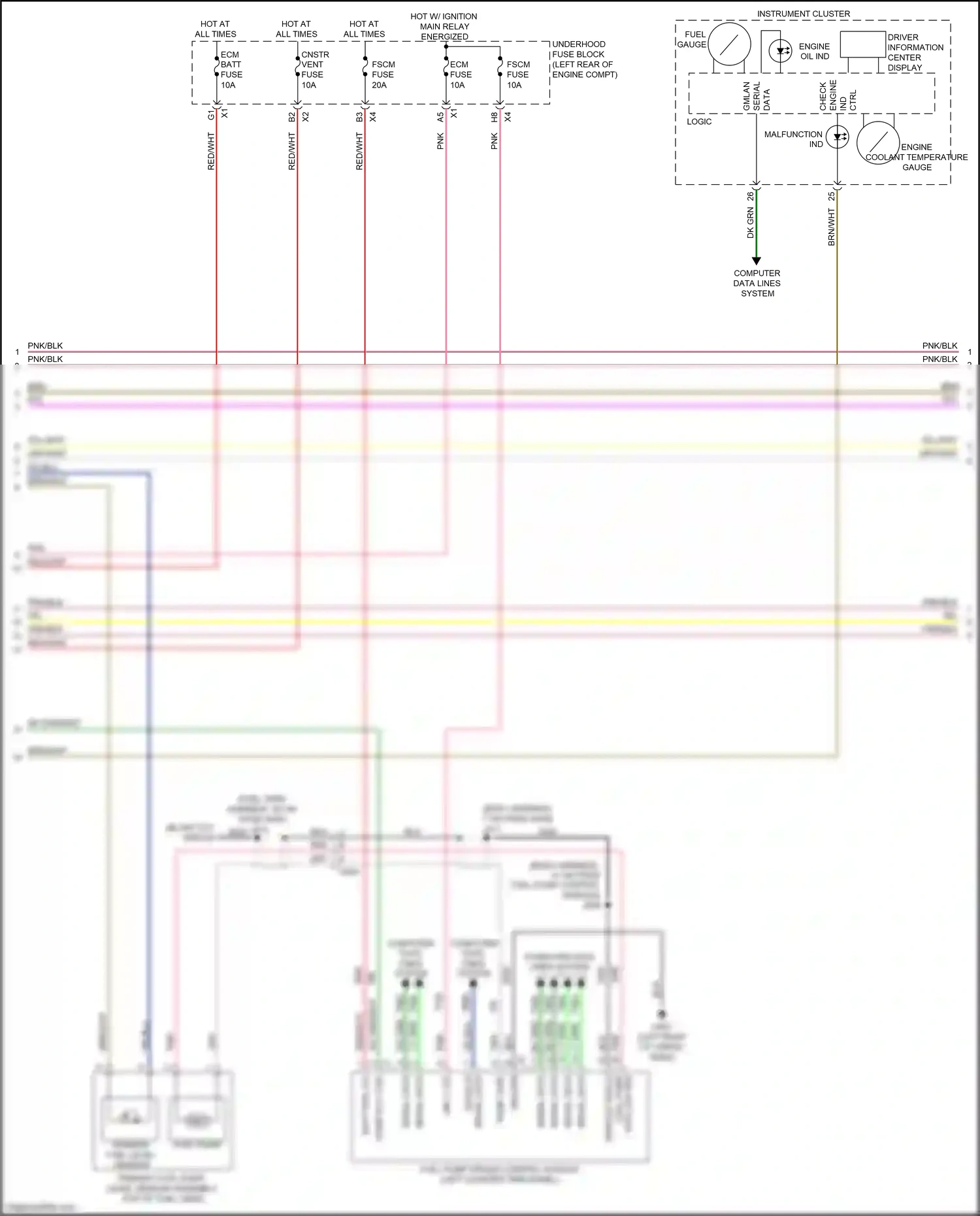 Wiring diagram mtr low ref for Chevrolet Equinox II facelift (2015-2017) (1 of 1)