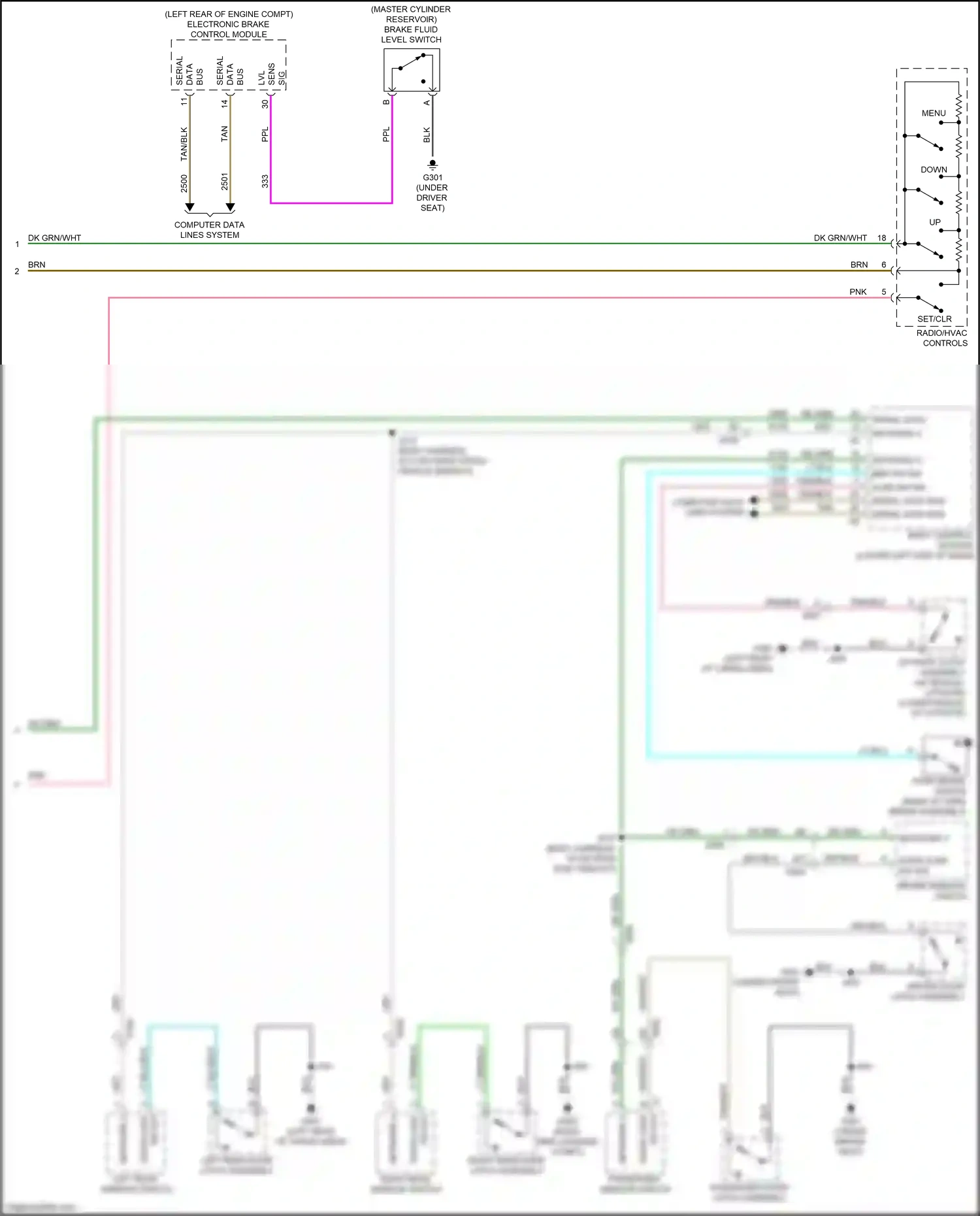 Wiring diagram network 3 for Chevrolet Equinox II facelift (2015-2017) (4 of 8)