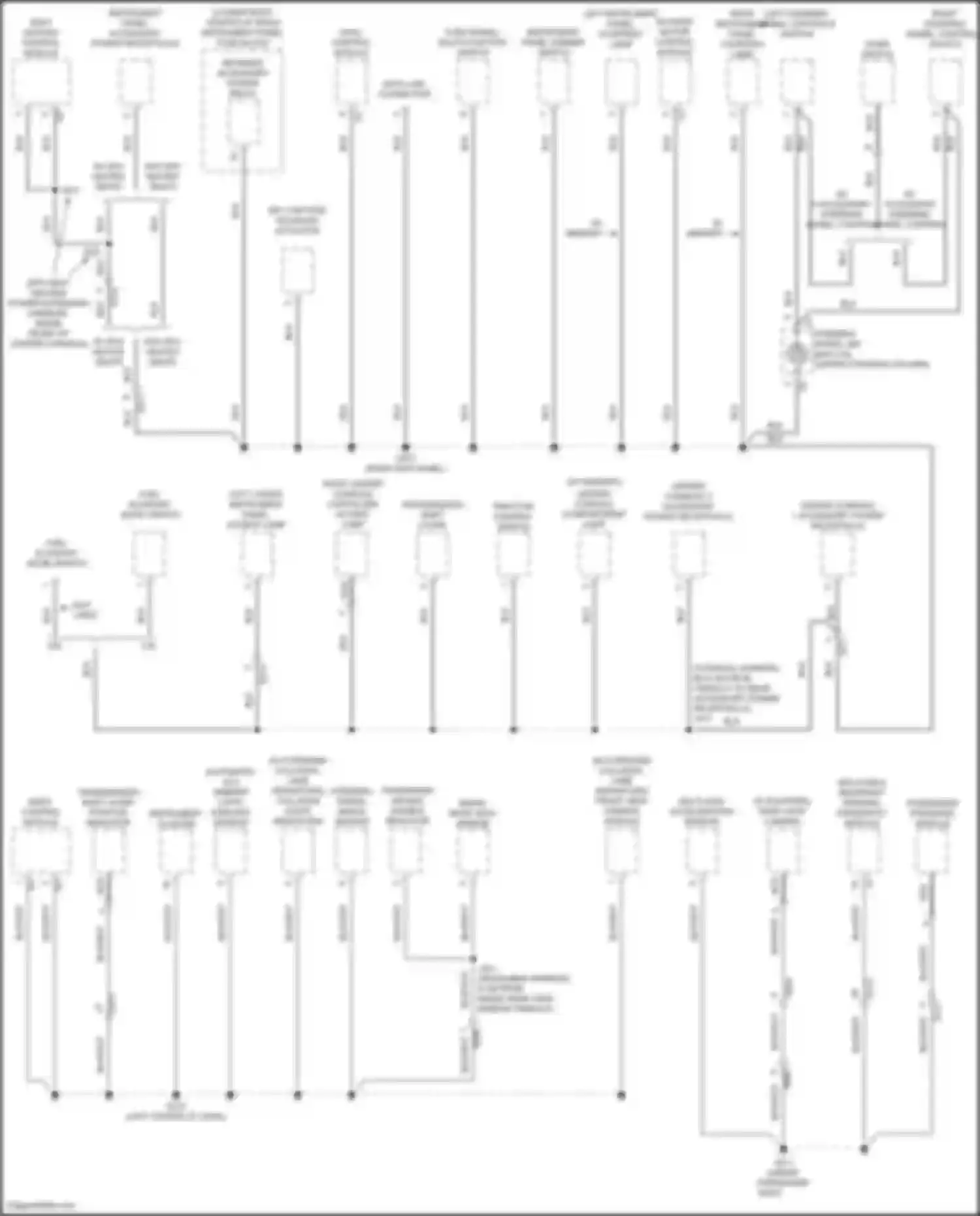 Wiring diagram right instrument panel courtesy lamp for Chevrolet Equinox II facelift (2015-2017) (2 of 2)
