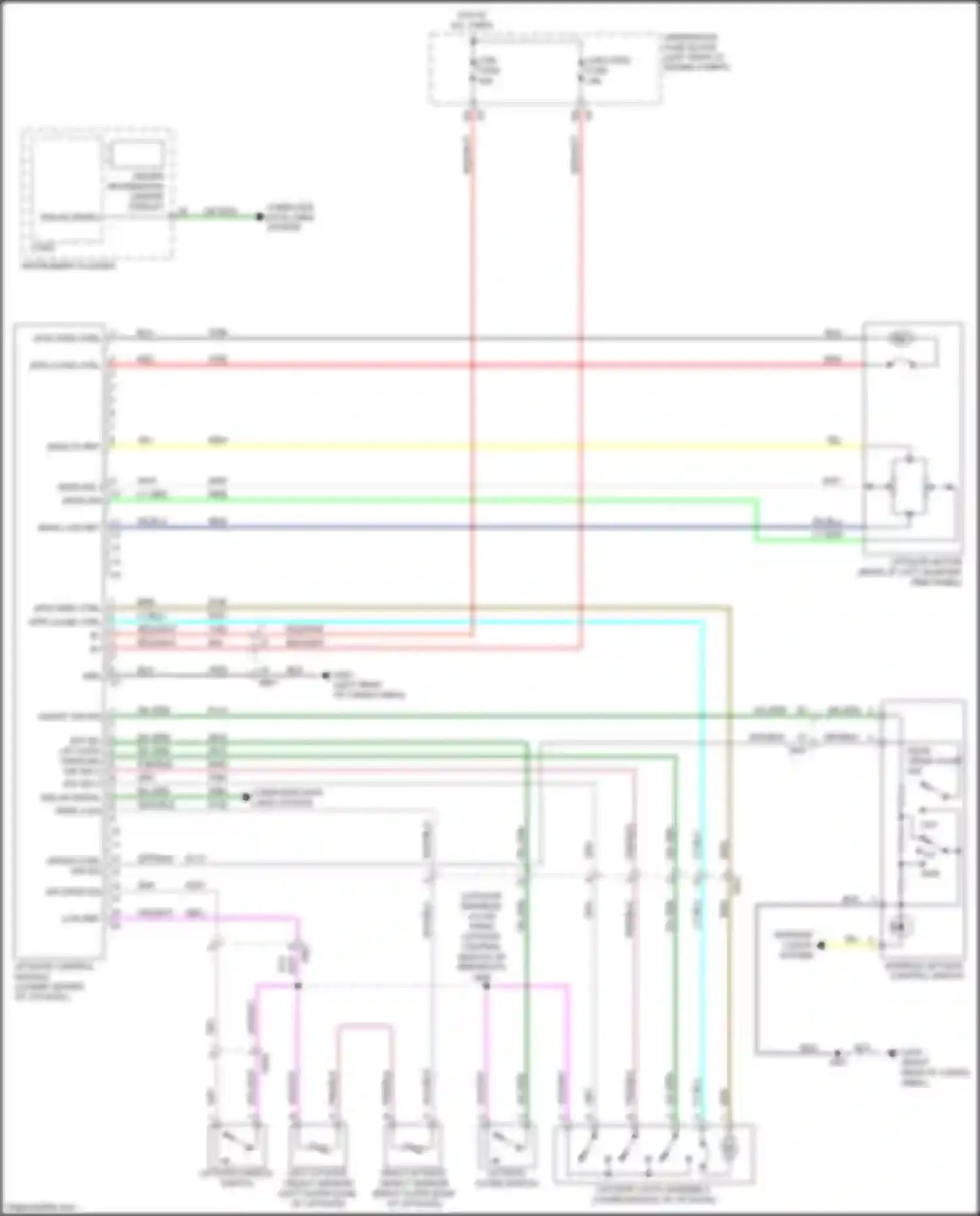 Wiring diagram sw open sig for Chevrolet Equinox II facelift (2015-2017) (1 of 1)