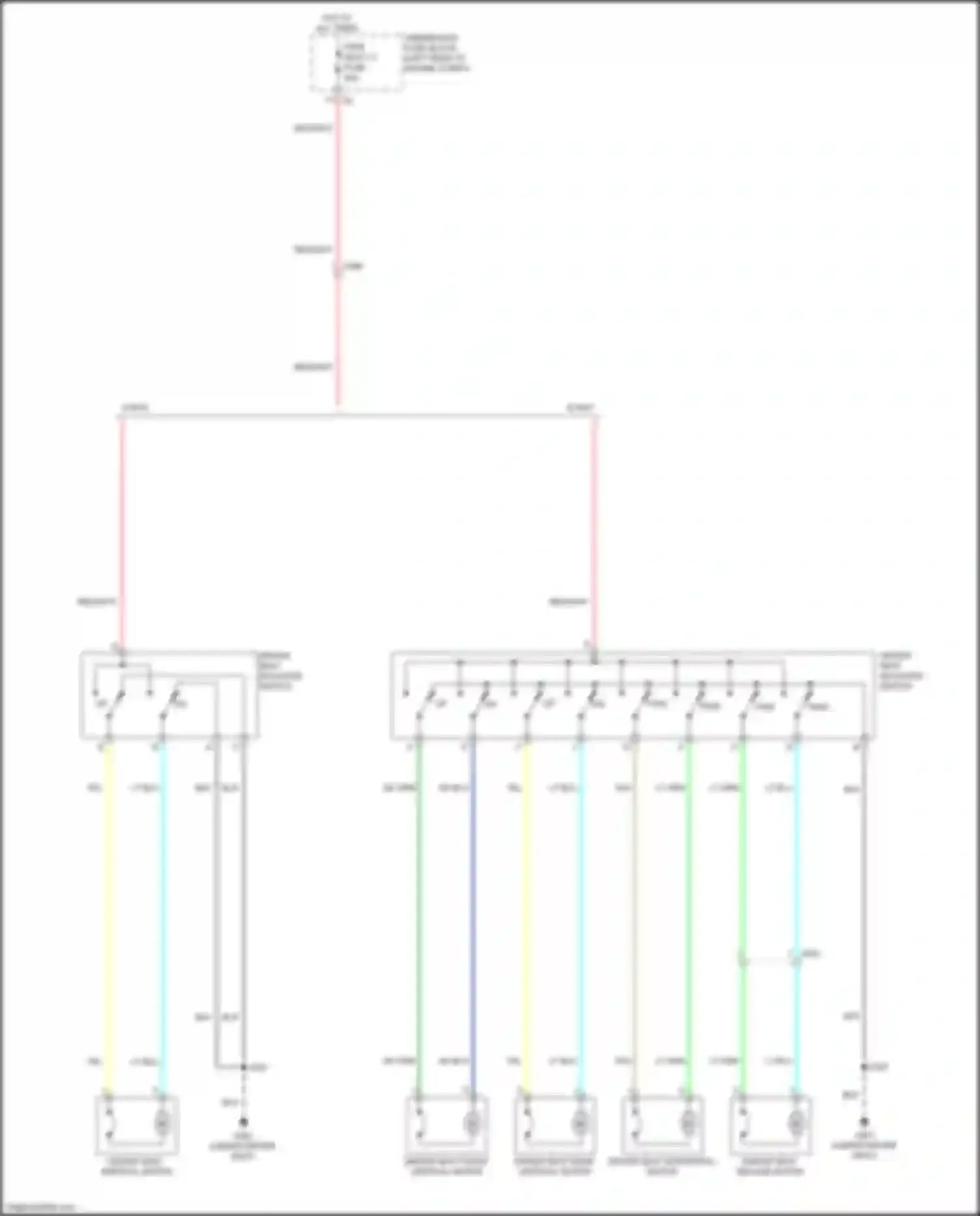 Wiring diagram underhood fuse block for Chevrolet Equinox II facelift (2015-2017) (13 of 44)