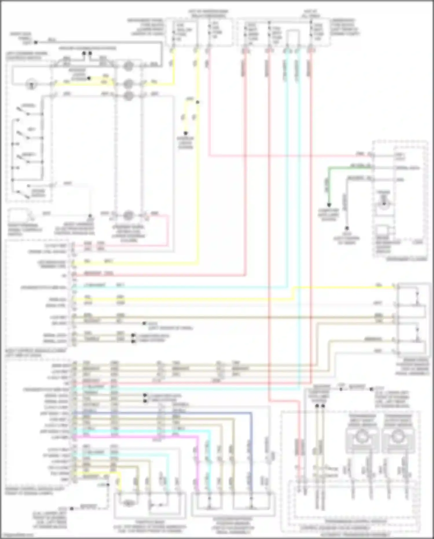 Wiring diagram underhood fuse block for Chevrolet Equinox II facelift (2015-2017) (4 of 44)