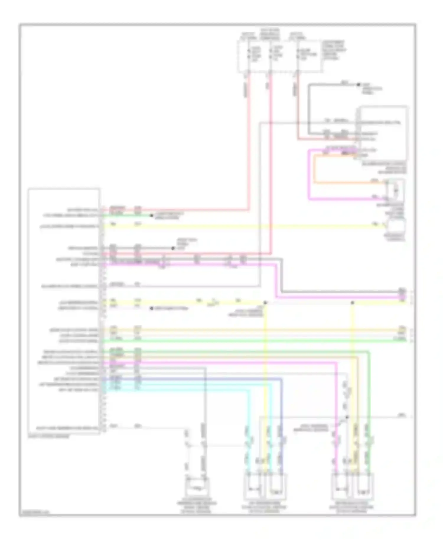 Equinox Chevrolet II (2009-2015): Manual a/c circuit (1 of 2)