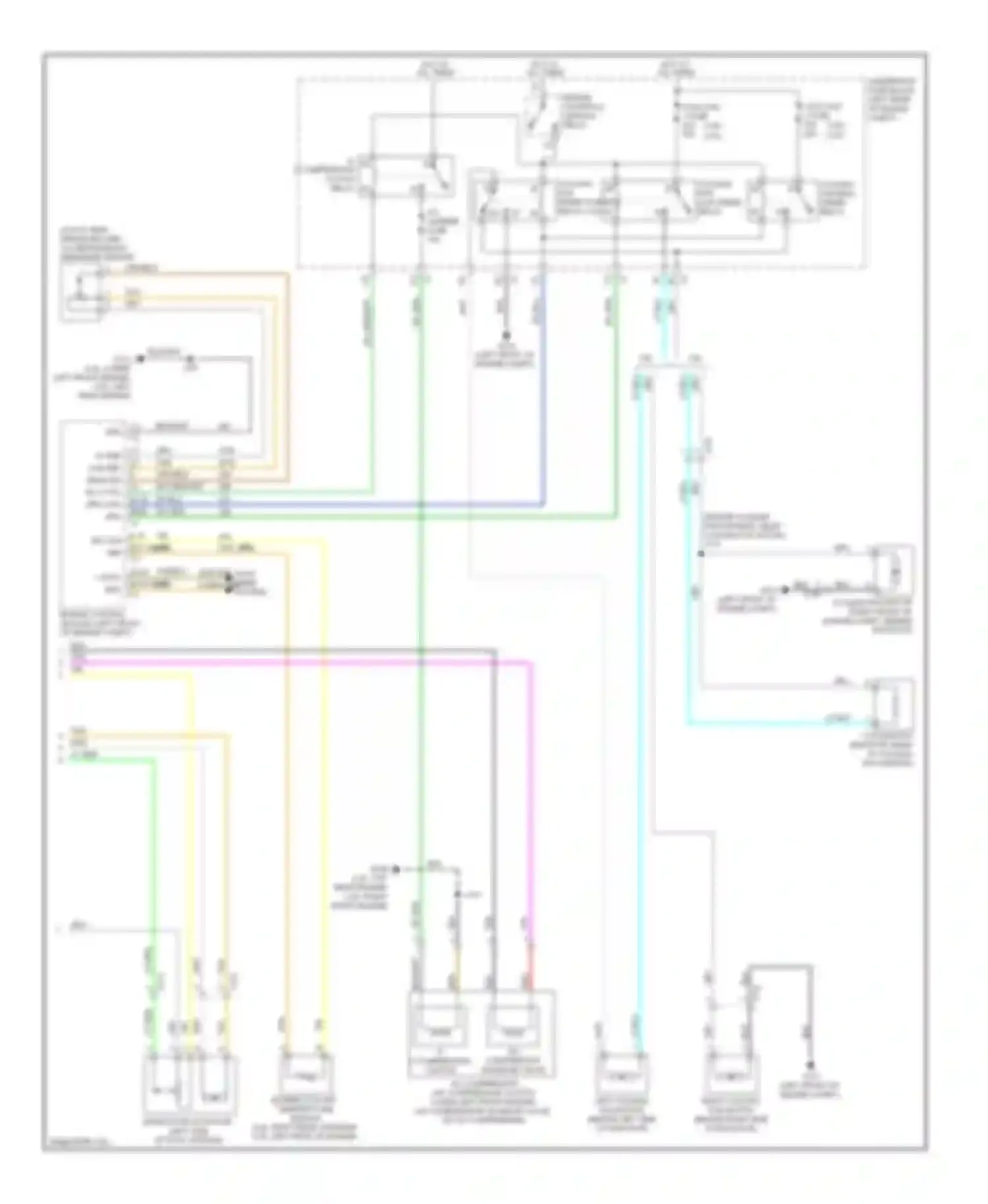 Equinox Chevrolet II (2009-2015): Manual a/c circuit (2 of 2)