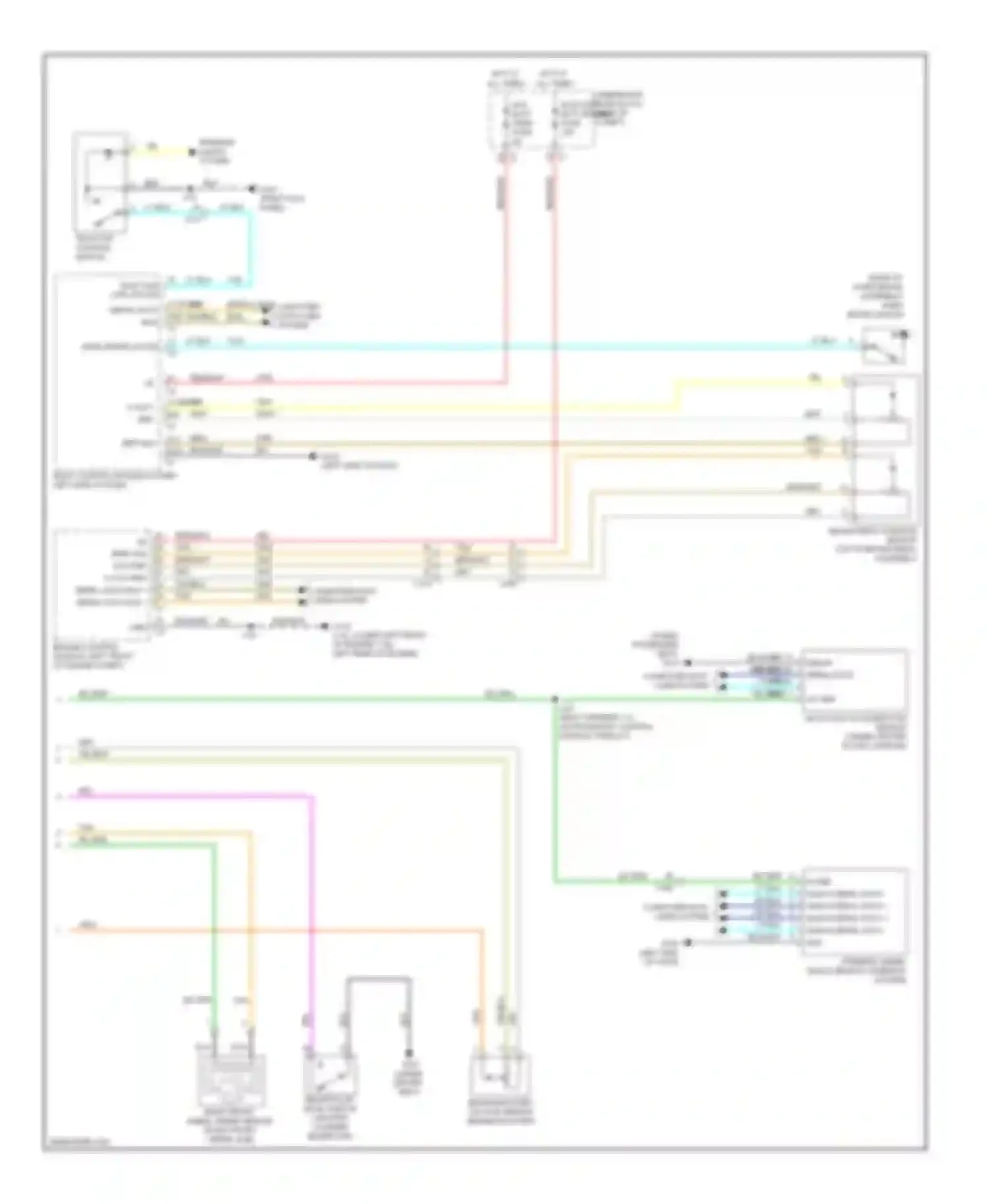 Equinox Chevrolet II (2009-2015): Anti-lock brakes circuit (2 of 2)