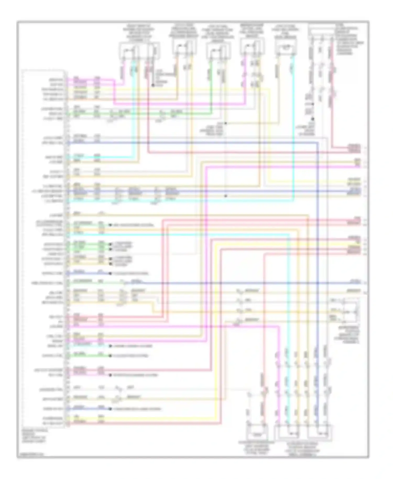 Equinox Chevrolet II (2009-2015): Wiring diagram engine performance 2.4l vin k (1 of 5)