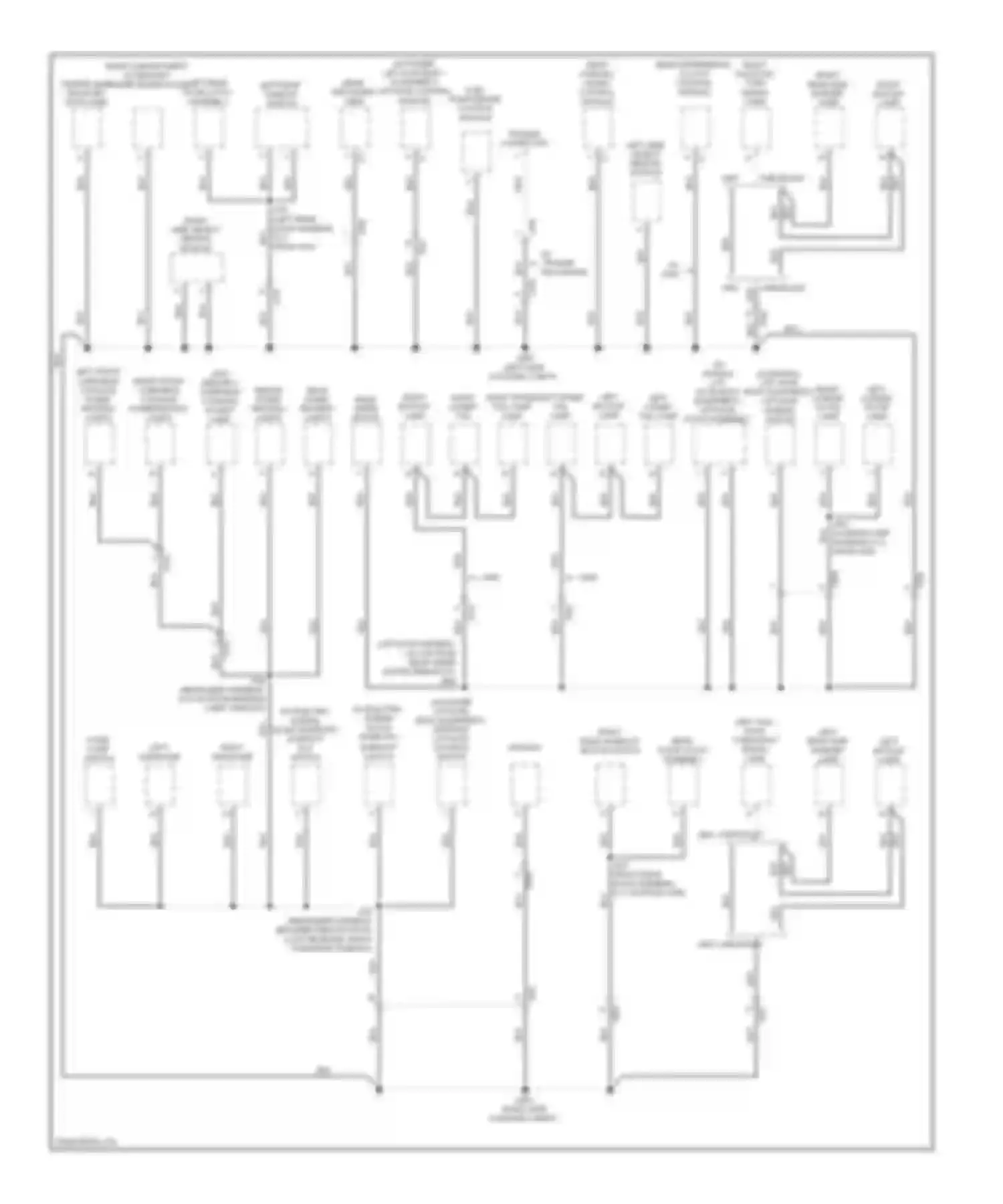 Equinox Chevrolet II (2009-2015): Ground distribution circuit (4 of 4)