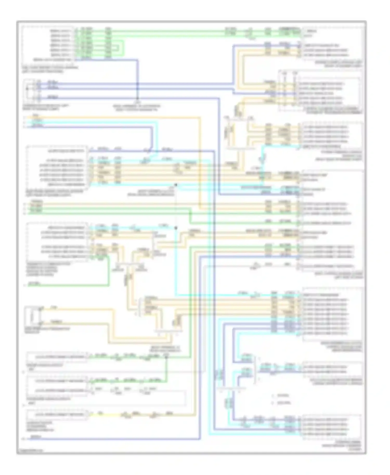 Wiring diagram local interconnect network 3 for Chevrolet Equinox II (2009-2015) (1 of 1)