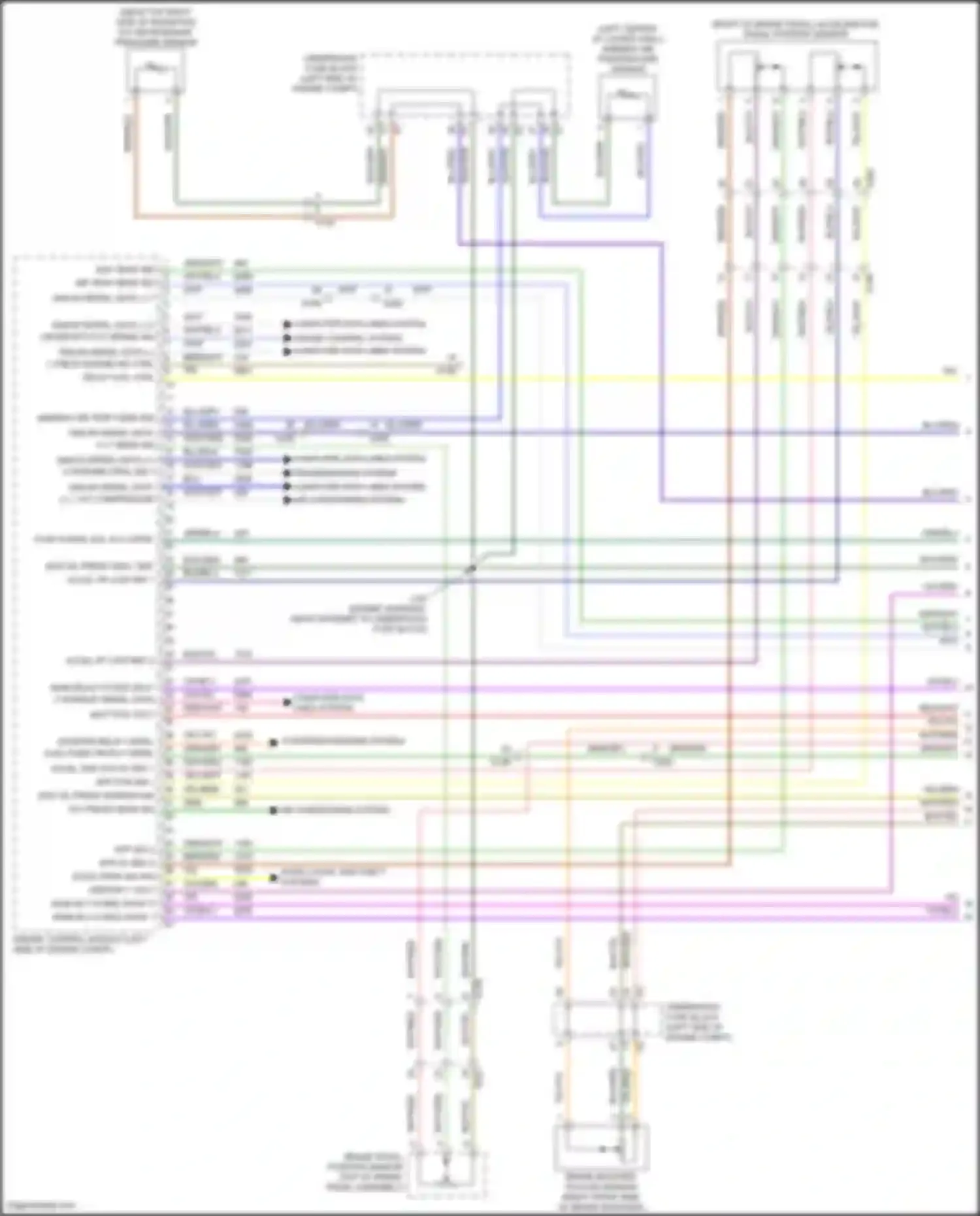 Equinox Chevrolet III facelift (2020-2024): Wiring diagram engine performance 1.5l vin v, california (1 of 7)