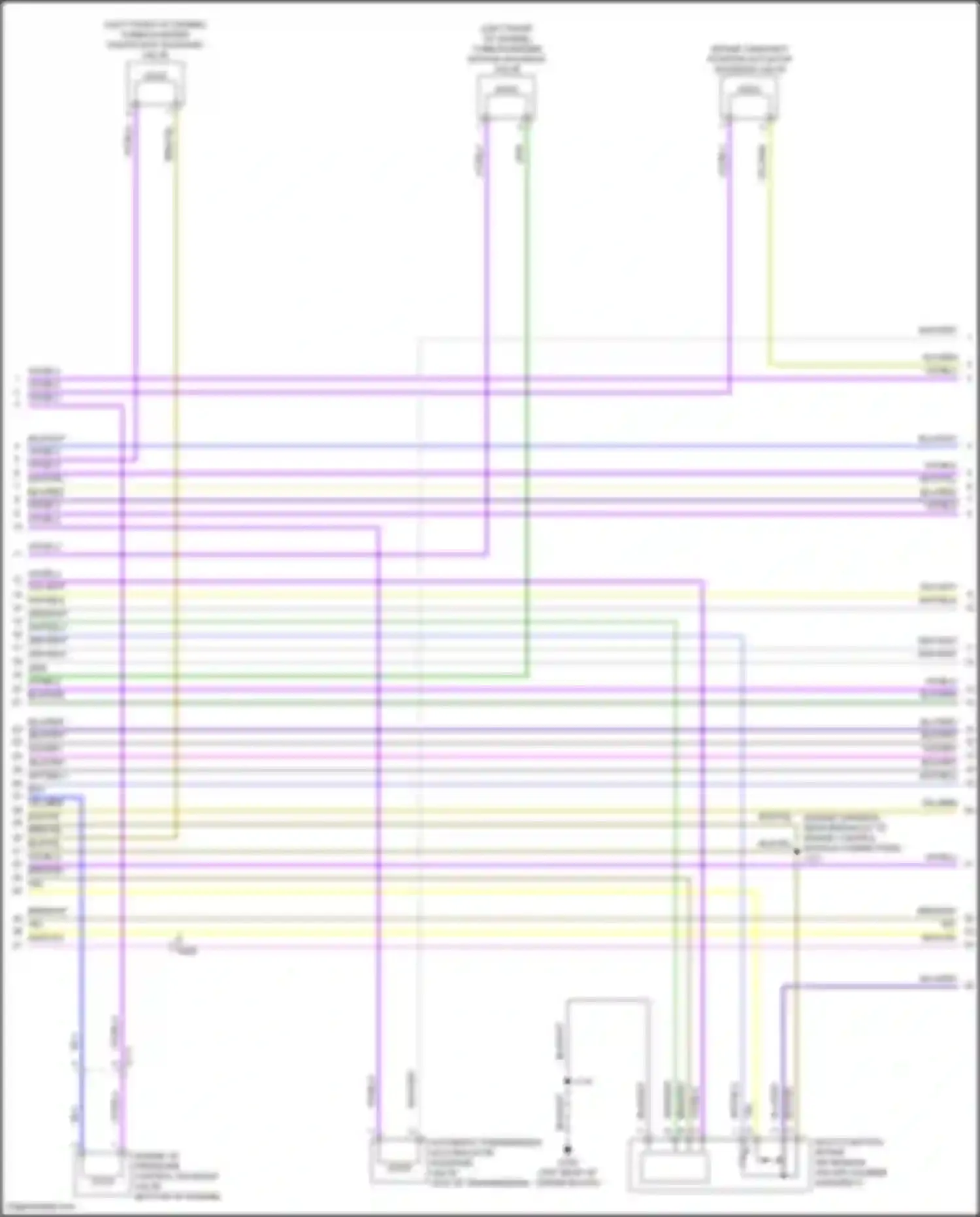 Equinox Chevrolet III facelift (2020-2024): Wiring diagram engine performance 1.5l vin v, california (4 of 7)