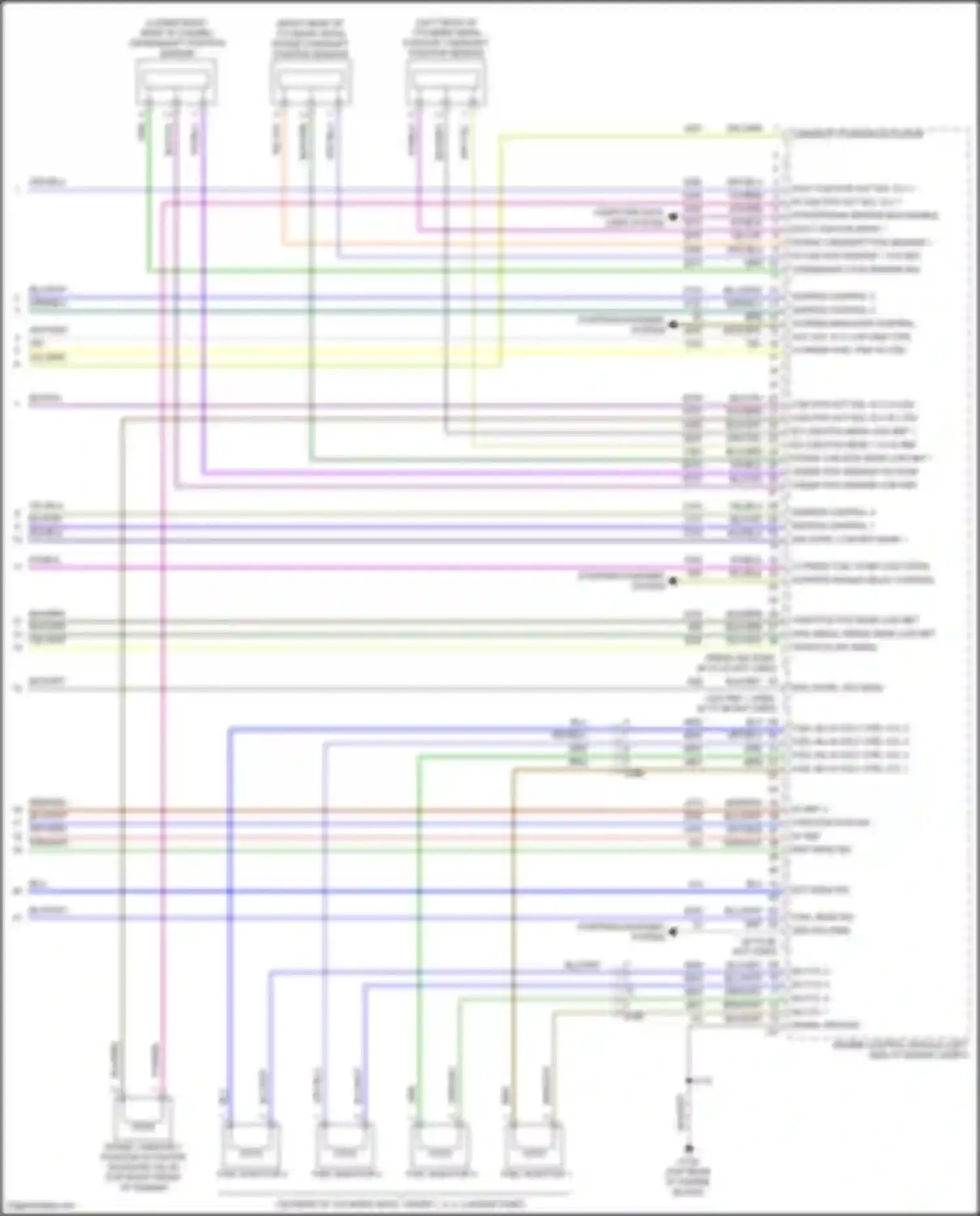 Equinox Chevrolet III facelift (2020-2024): Wiring diagram engine performance 1.5l vin v, california (7 of 7)