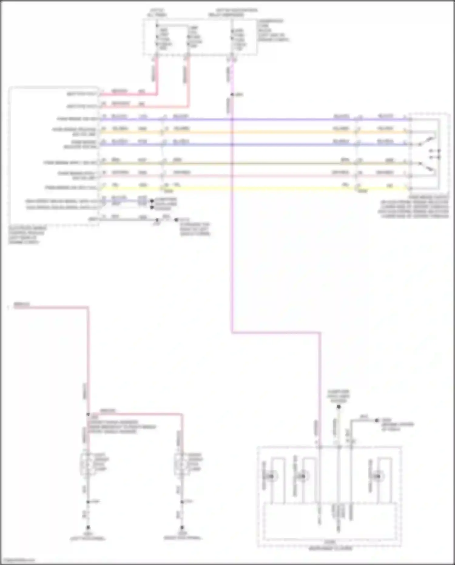 Equinox Chevrolet III facelift (2020-2024): Headlights circuit, w/o drl (3 of 3)