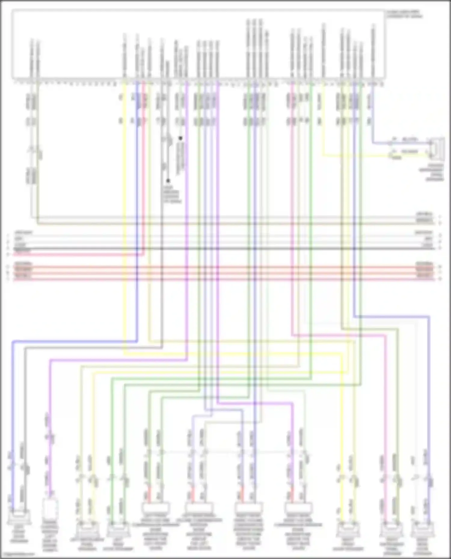Equinox Chevrolet III facelift (2020-2024): Navigation circuit, mid/high level w/ amplifier (3 of 4)